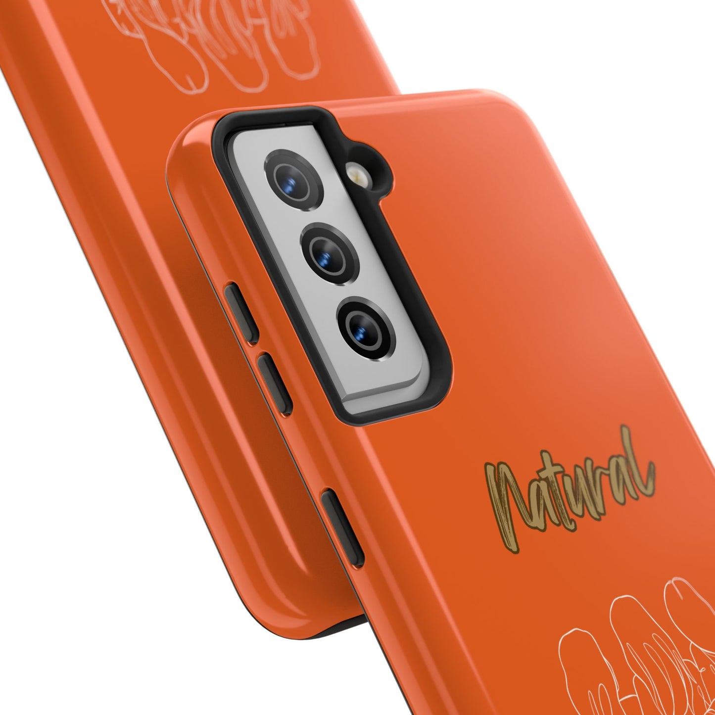 Natural Woman Loving Friends (WL) Tough Phone Cases ORANGE