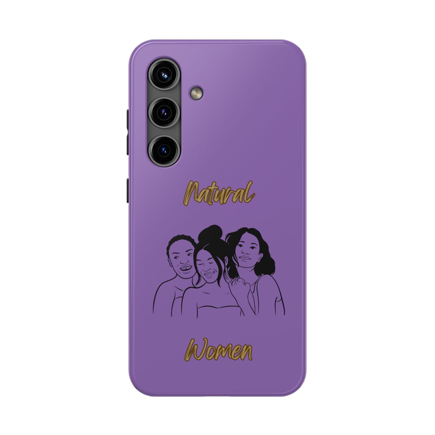 Natural Women Laughing Friends (BL)Tough Phone Cases LIGHT PURPLE