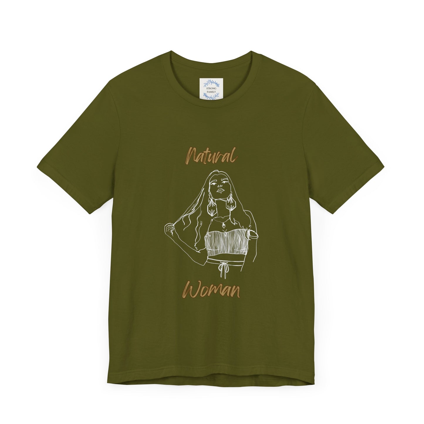 Natural Woman Thinking (WL) Short Sleeve T-Shirt