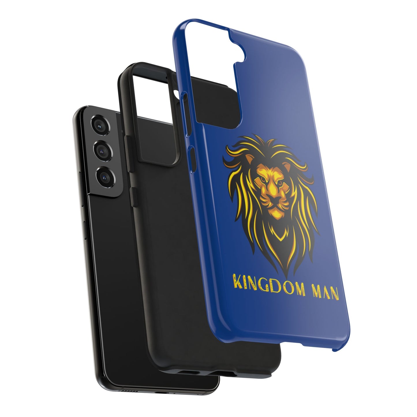 Kingdom Man (Gold Label) Tough Phone Case DARK BLUE