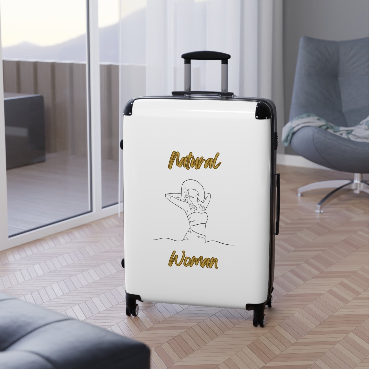 Natural Woman Sun Fun (BL) Suitcase WHITE