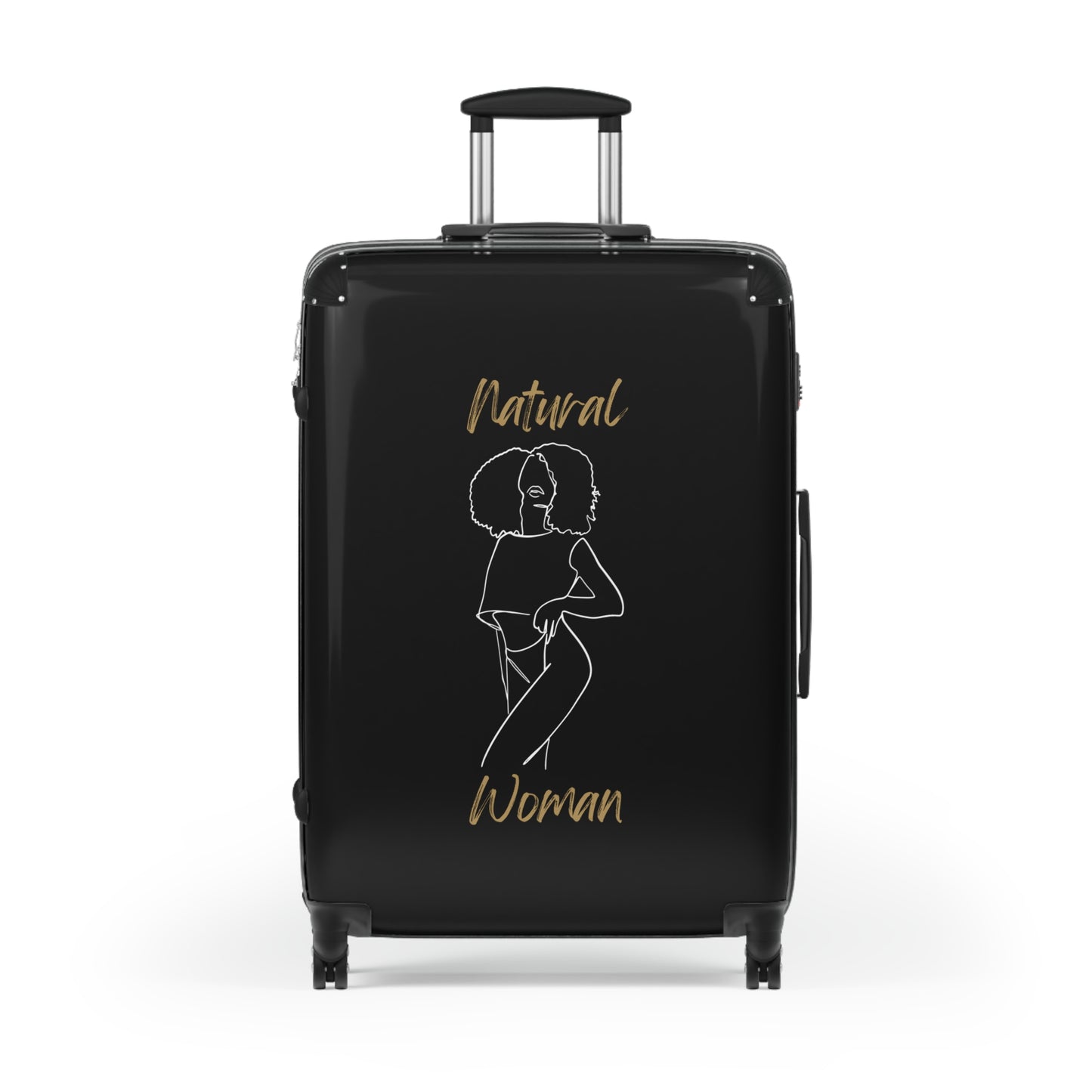 Natural Women Pose (WL) Suitcase BLACK