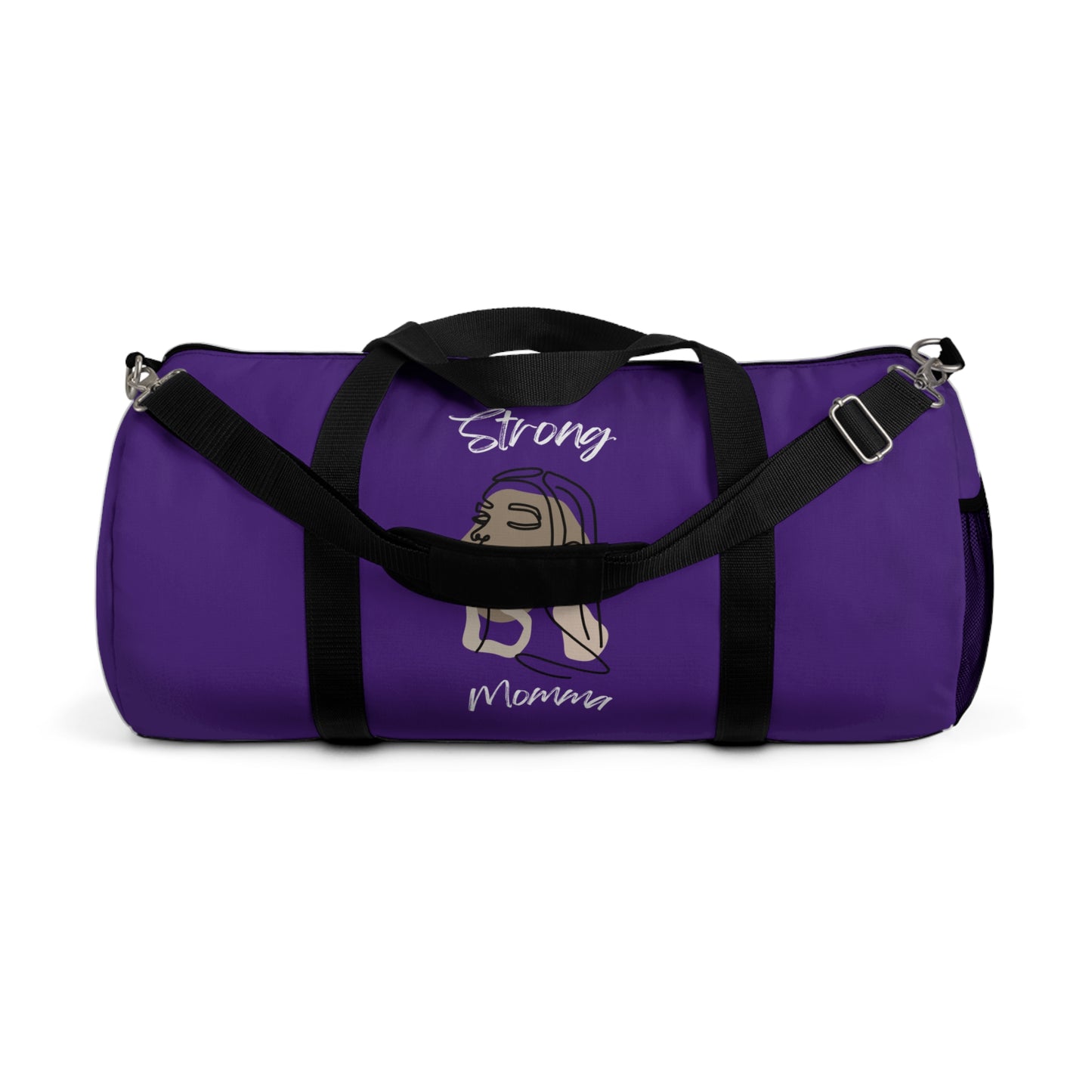 Strong Momma (WL) Duffel Bag PURPLE