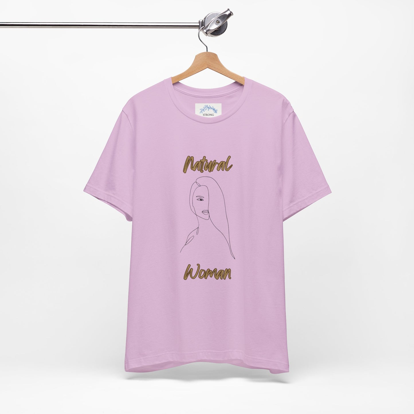 Natural Woman Covered Eye (BL) Short Sleeve T-Shirt
