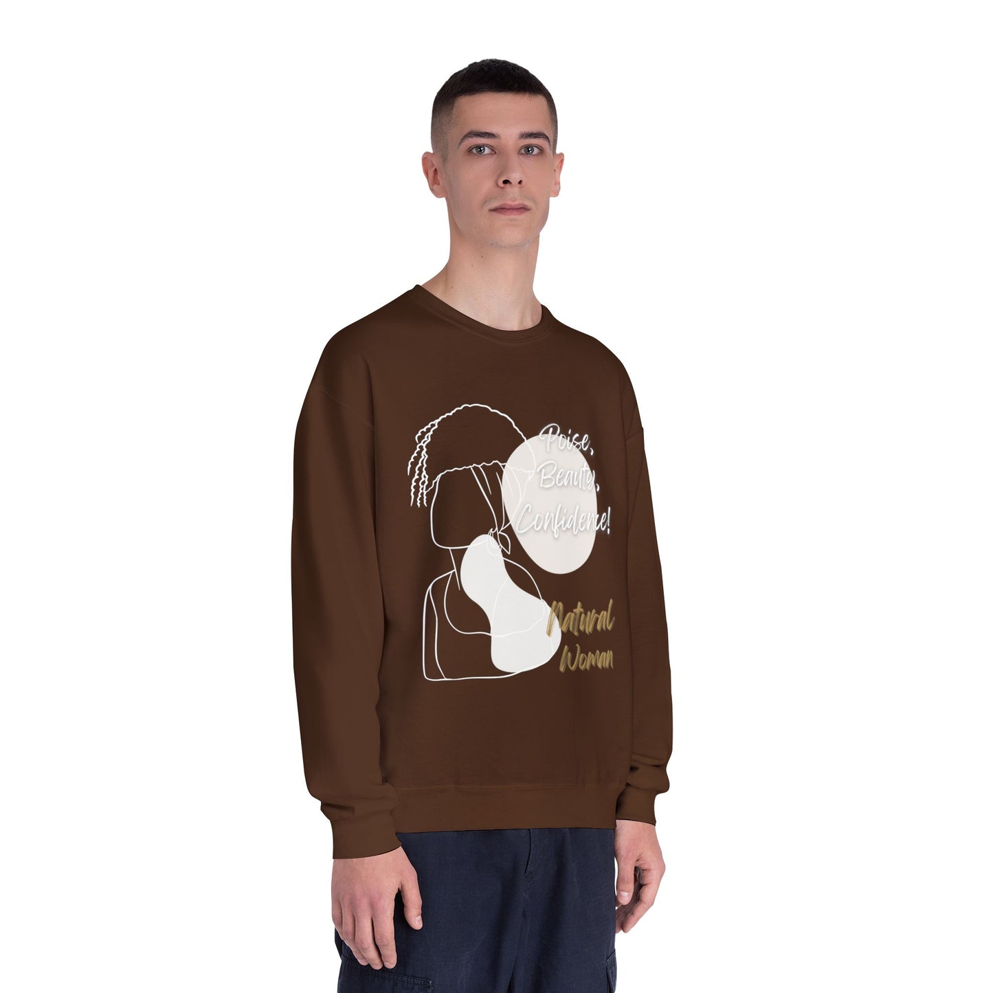 Natural Woman Puff (WL) Crewneck Sweatshirt