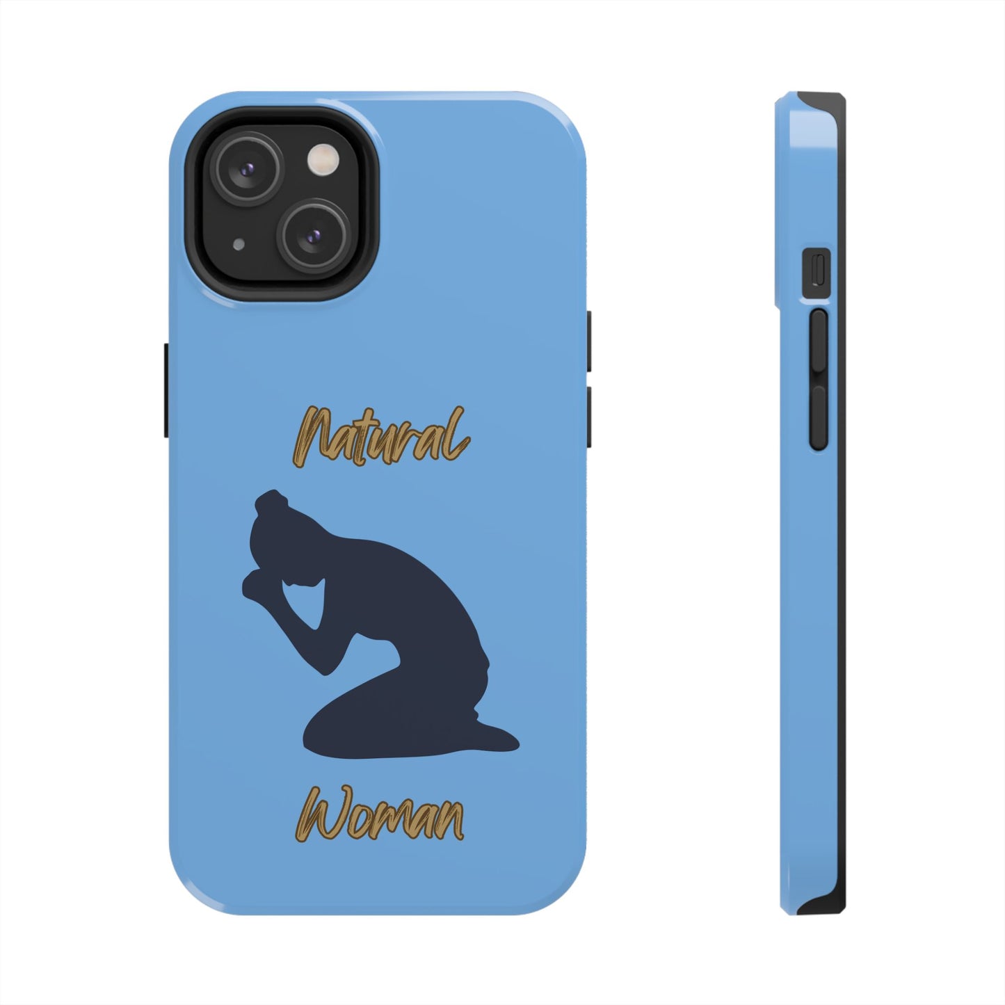 Natural Woman Pray (BL)Tough Phone Cases LIGHT BLUE