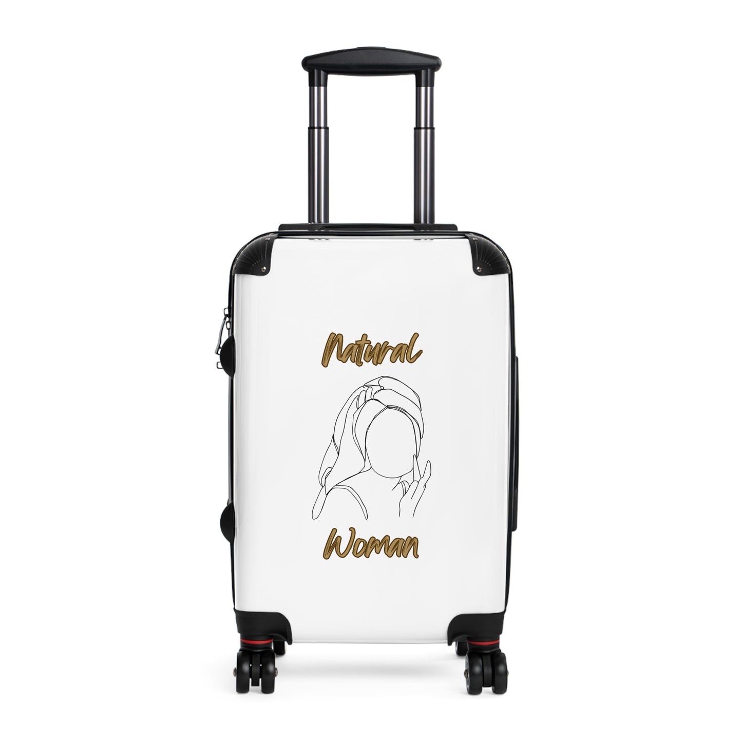 Natural Woman Towel Wrapped (BL) Suitcase WHITE