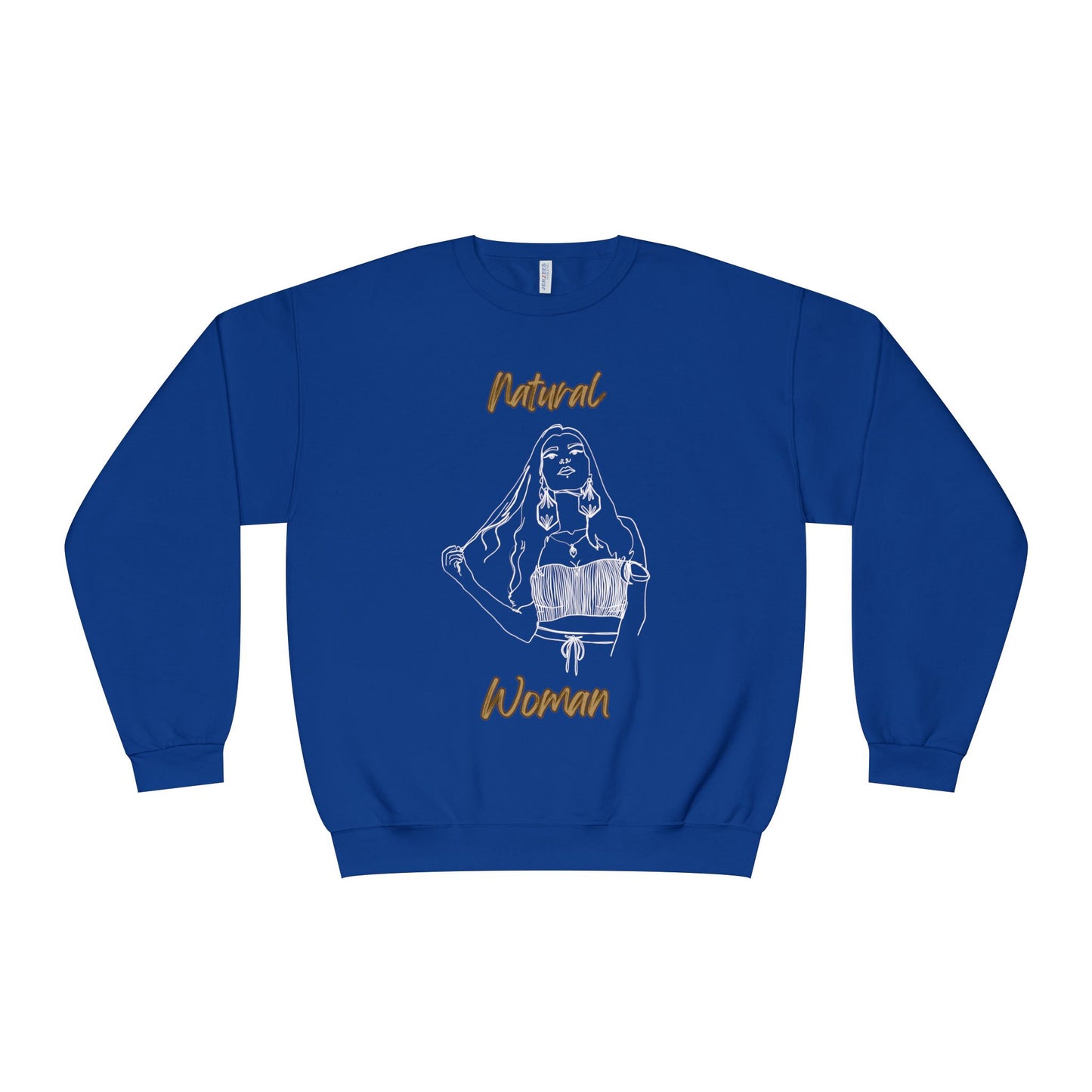 Natural Woman Thinking (WL) Crewneck Sweatshirt