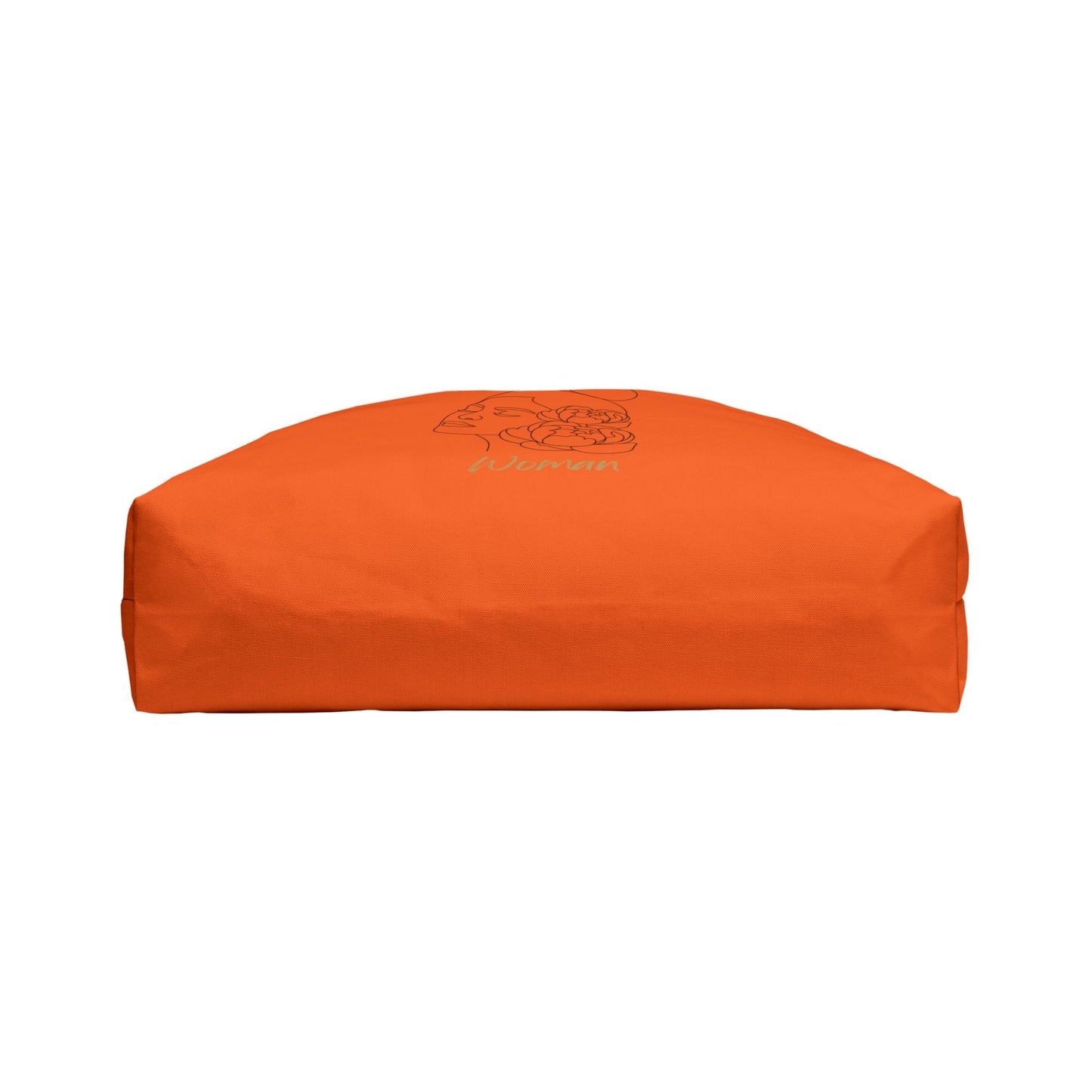 Natural Woman Bun Flower (BL) Weekender Tote Bag ORANGE