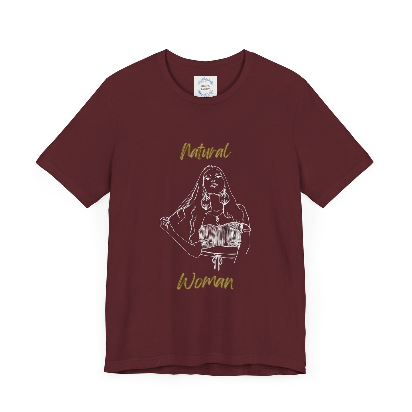 Natural Woman Thinking (WL) Short Sleeve T-Shirt