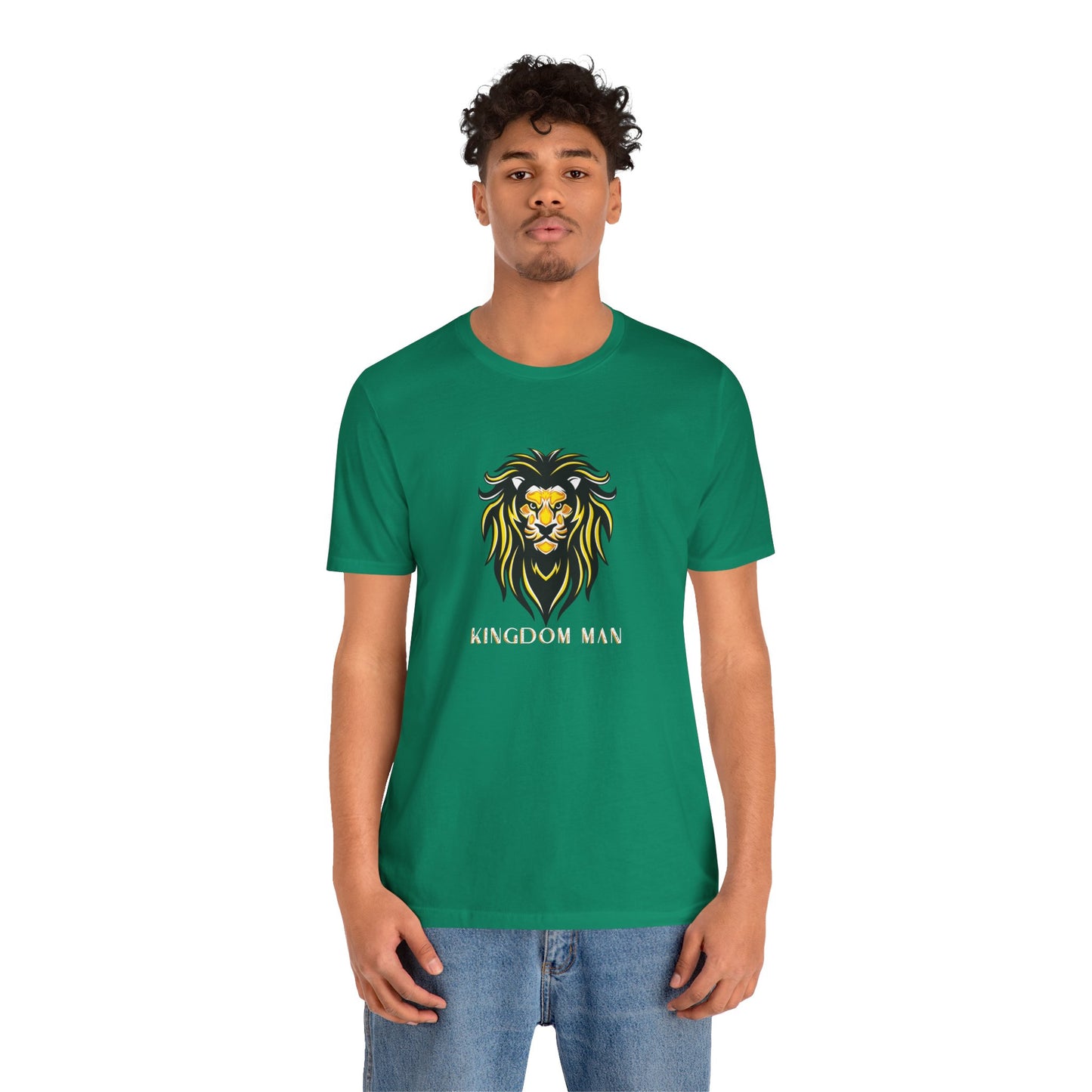 Kingdom Man (White/Gold) Short Sleeve T-Shirt