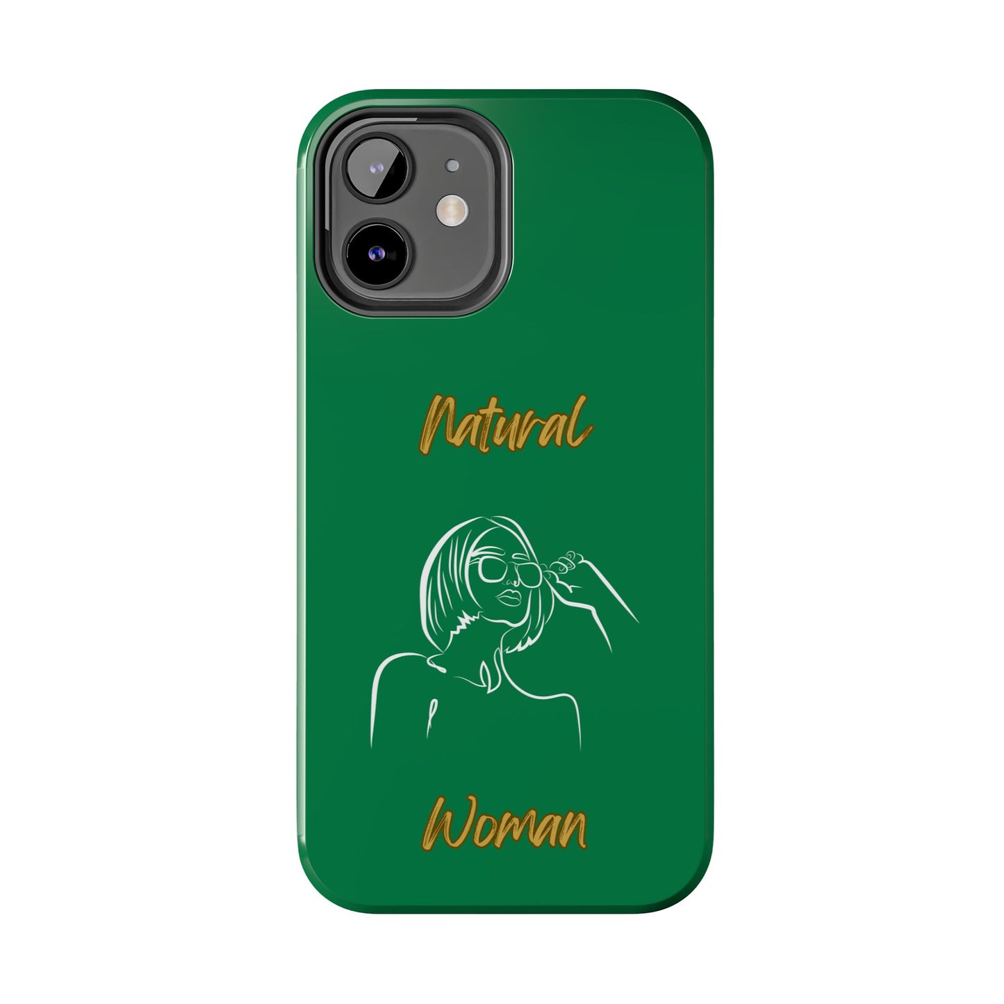 Natural Woman Bright Future (WL)Tough Phone Cases DARK GREEN