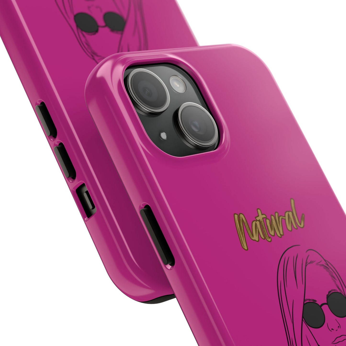 Natural Woman Shades (BL)Tough Phone Cases PINK