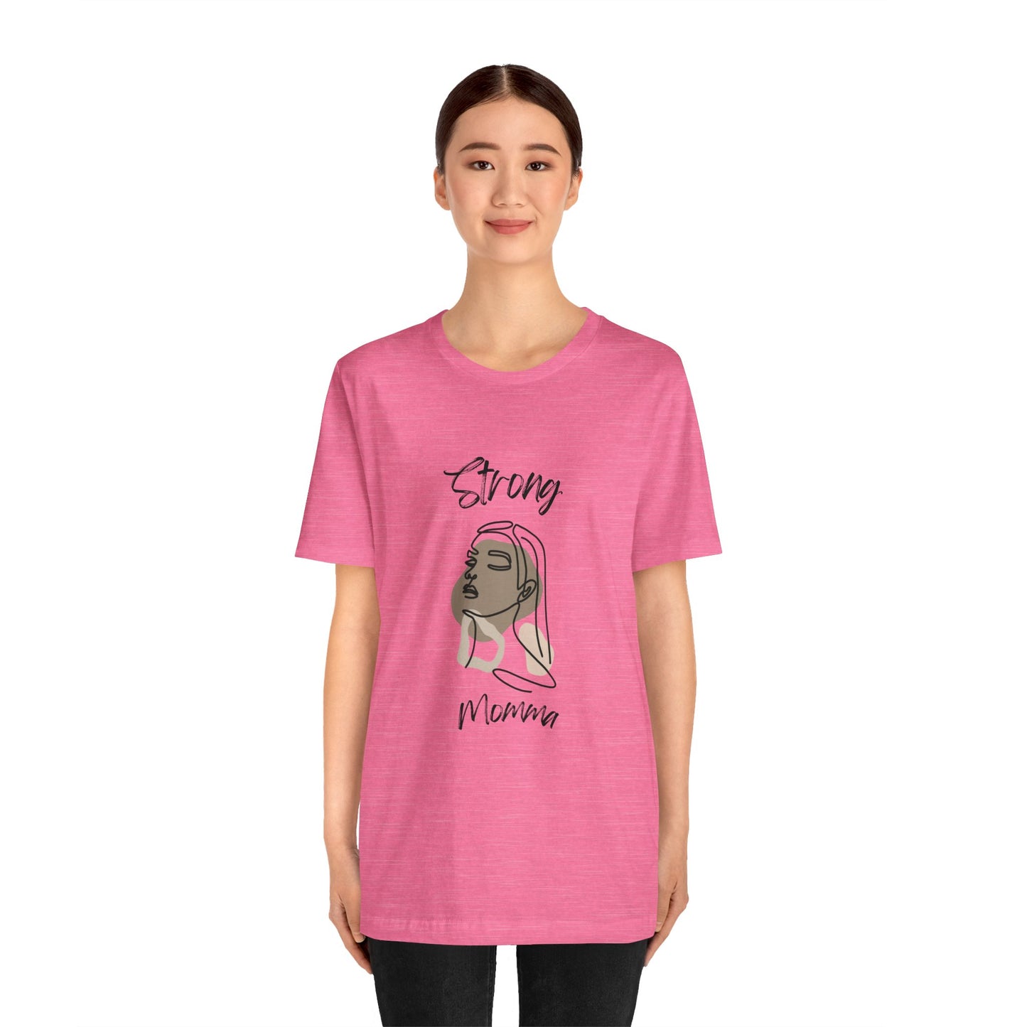 Strong Momma (BL) Short Sleeve T-Shirt EXPRESS DELIVERY ON SELECT COLORS