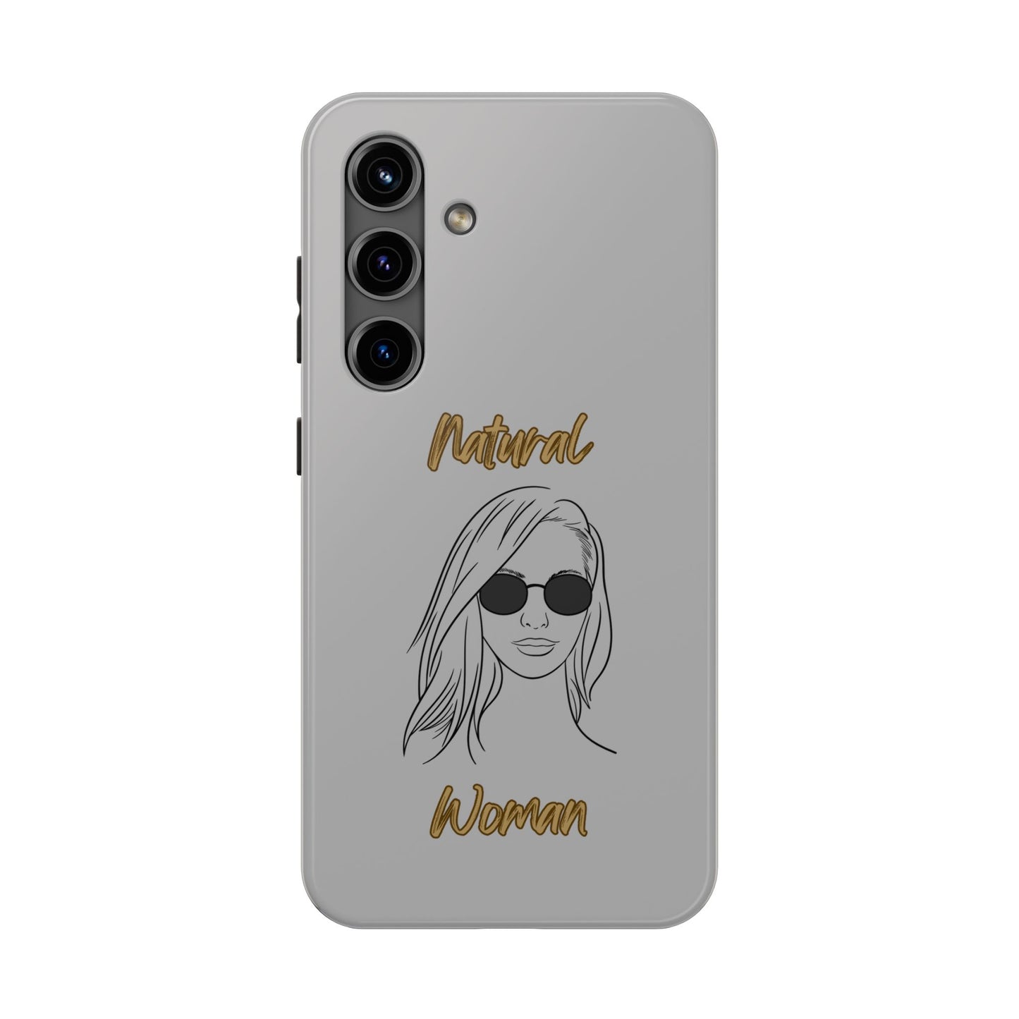 Natural Woman Shades (BL)Tough Phone Cases LIGHT GREY