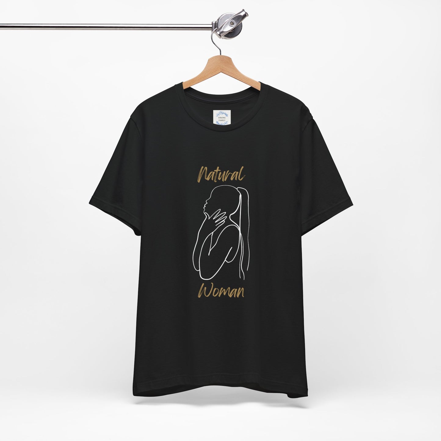 Natural Woman Ponytail (WL) Short Sleeve T-Shirt