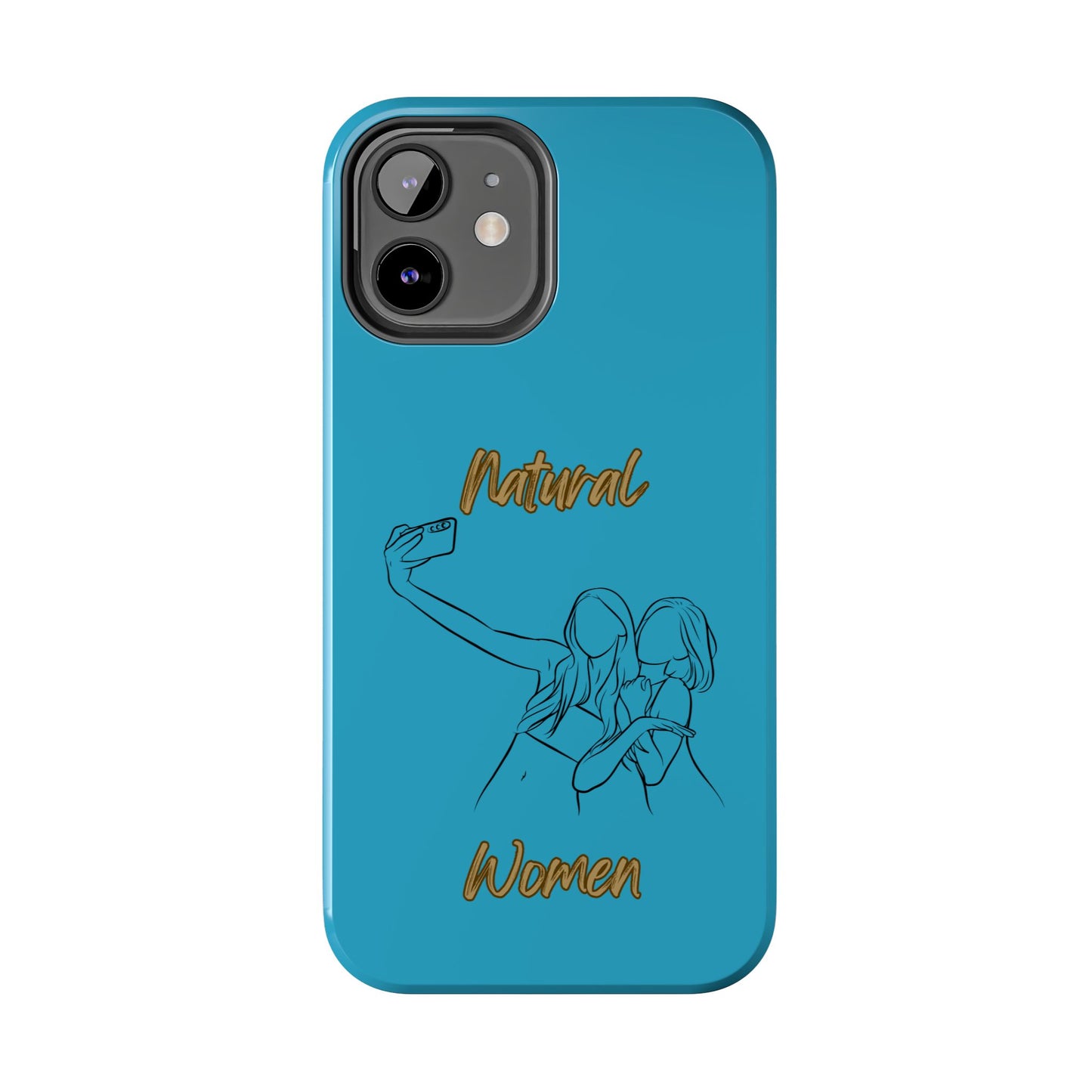 Natural Woman Friends Selfie (BL)Tough Phone Cases TURQOISE