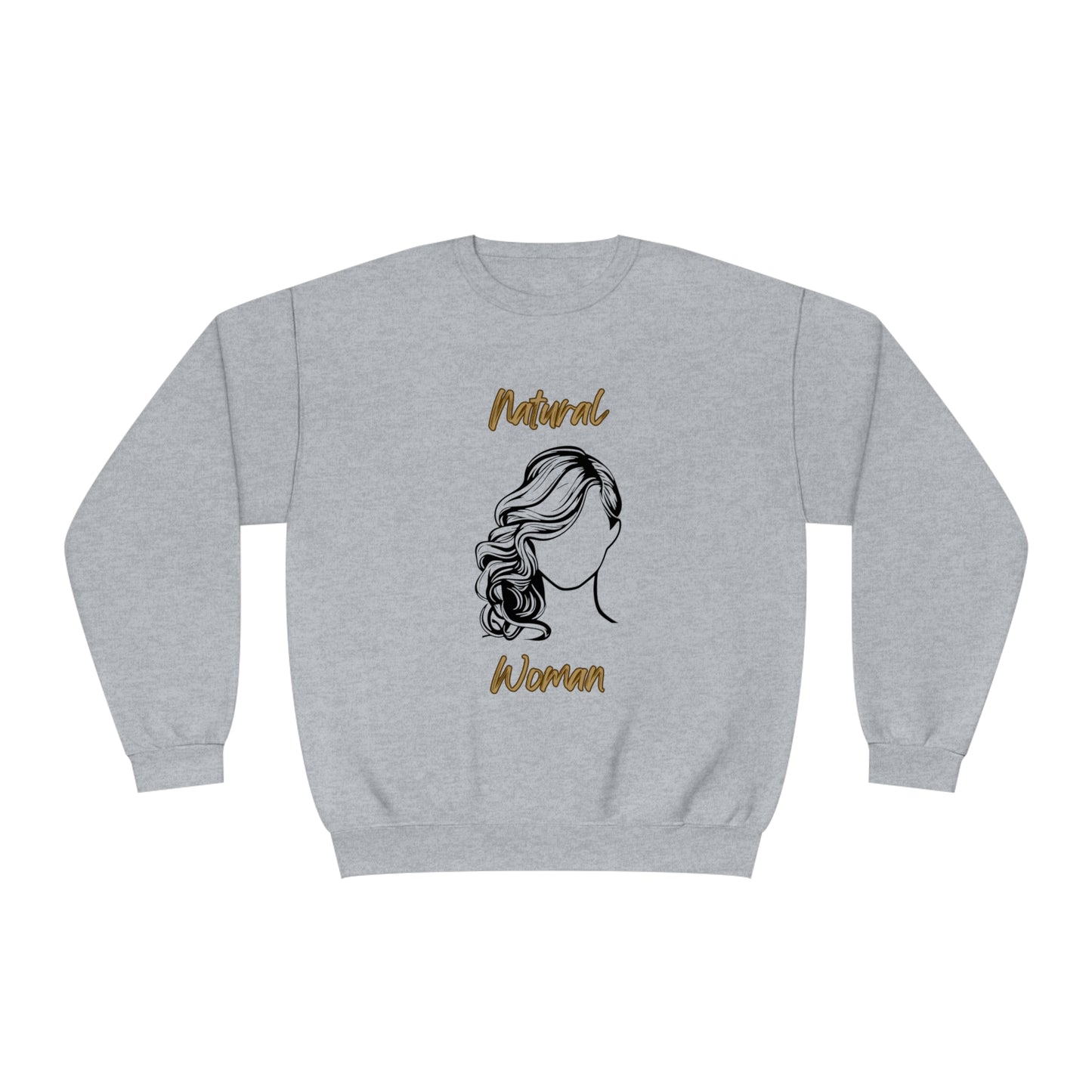 Natural Woman Long Curl (BL) Crewneck Sweatshirt