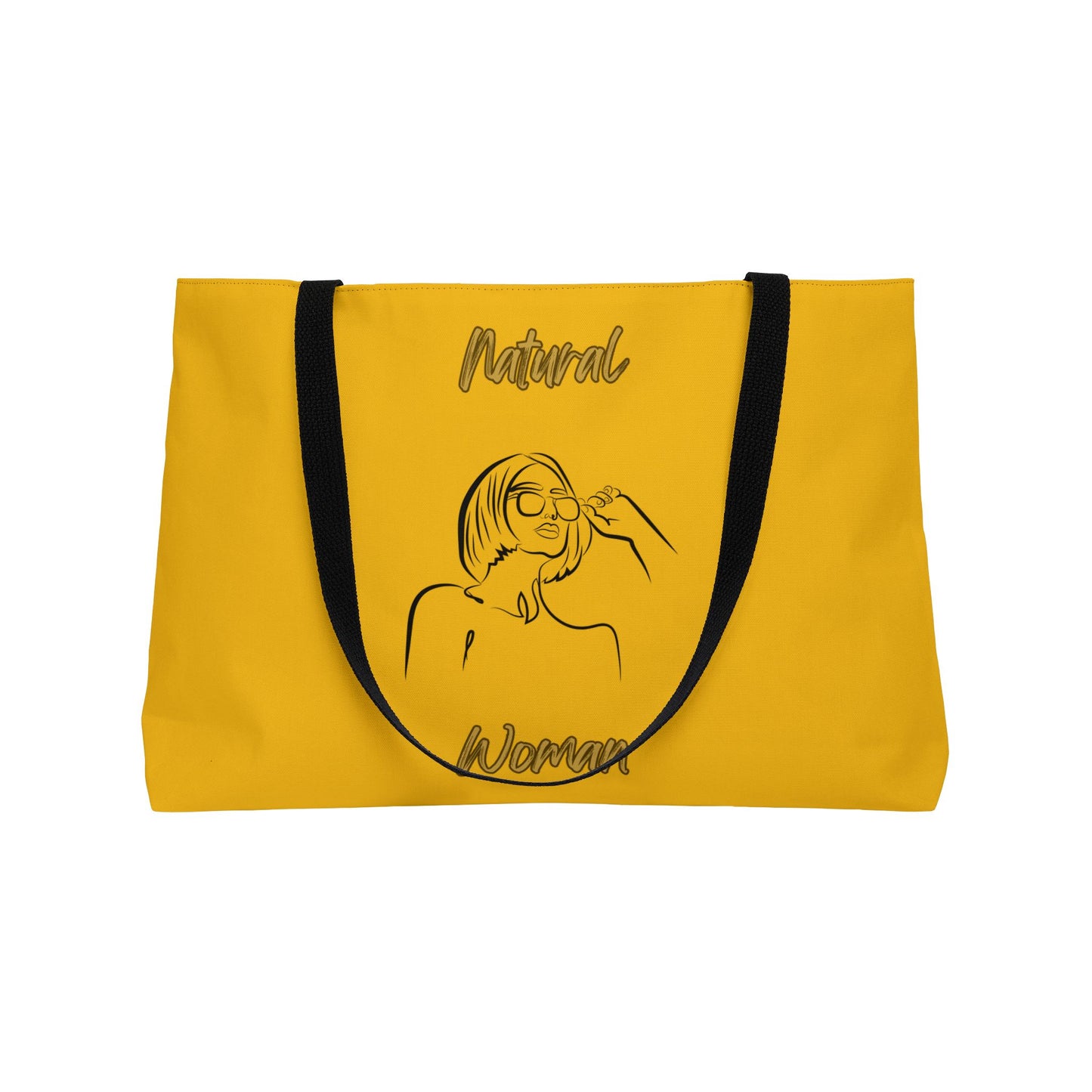 Natural Woman Bright Future (BL) Weekender Tote Bag YELLOW