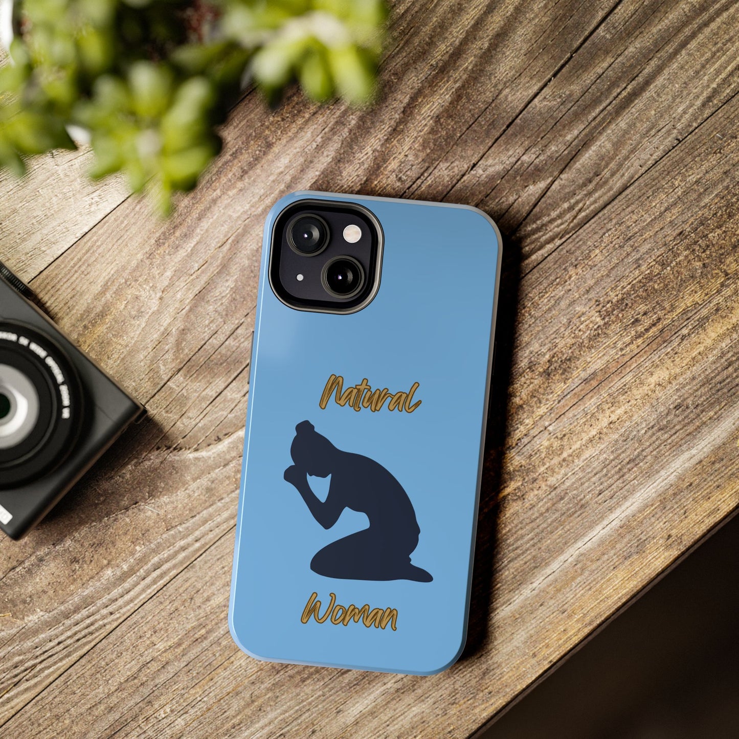 Natural Woman Pray (BL)Tough Phone Cases LIGHT BLUE