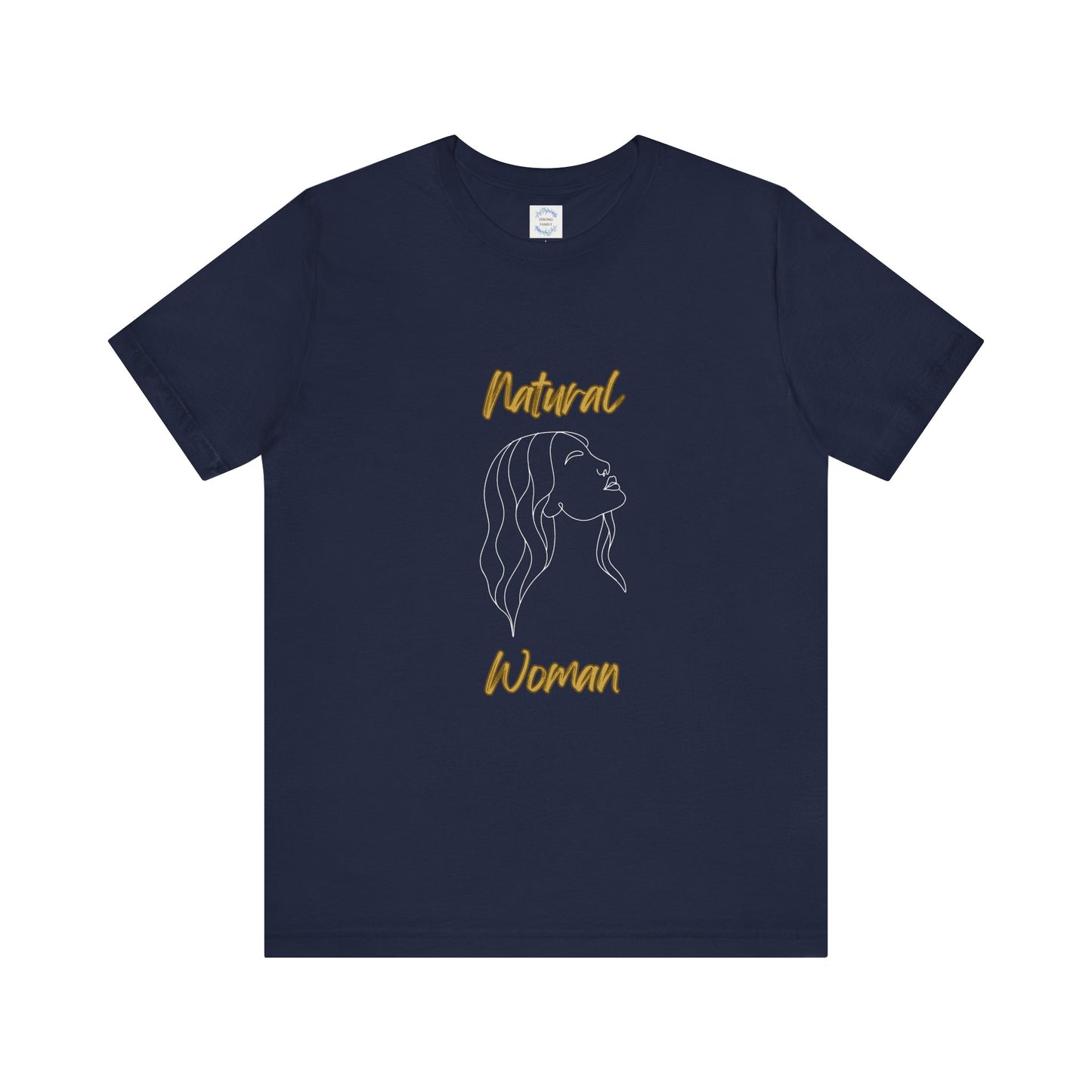 Natural Woman Breeze on Face (WL) Short Sleeve T-Shirt