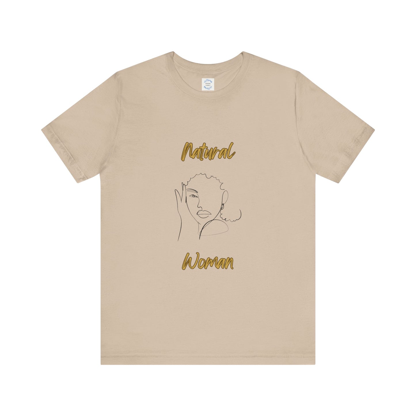 Natural Woman Let's Be Friends (BL) Short Sleeve T-Shirt
