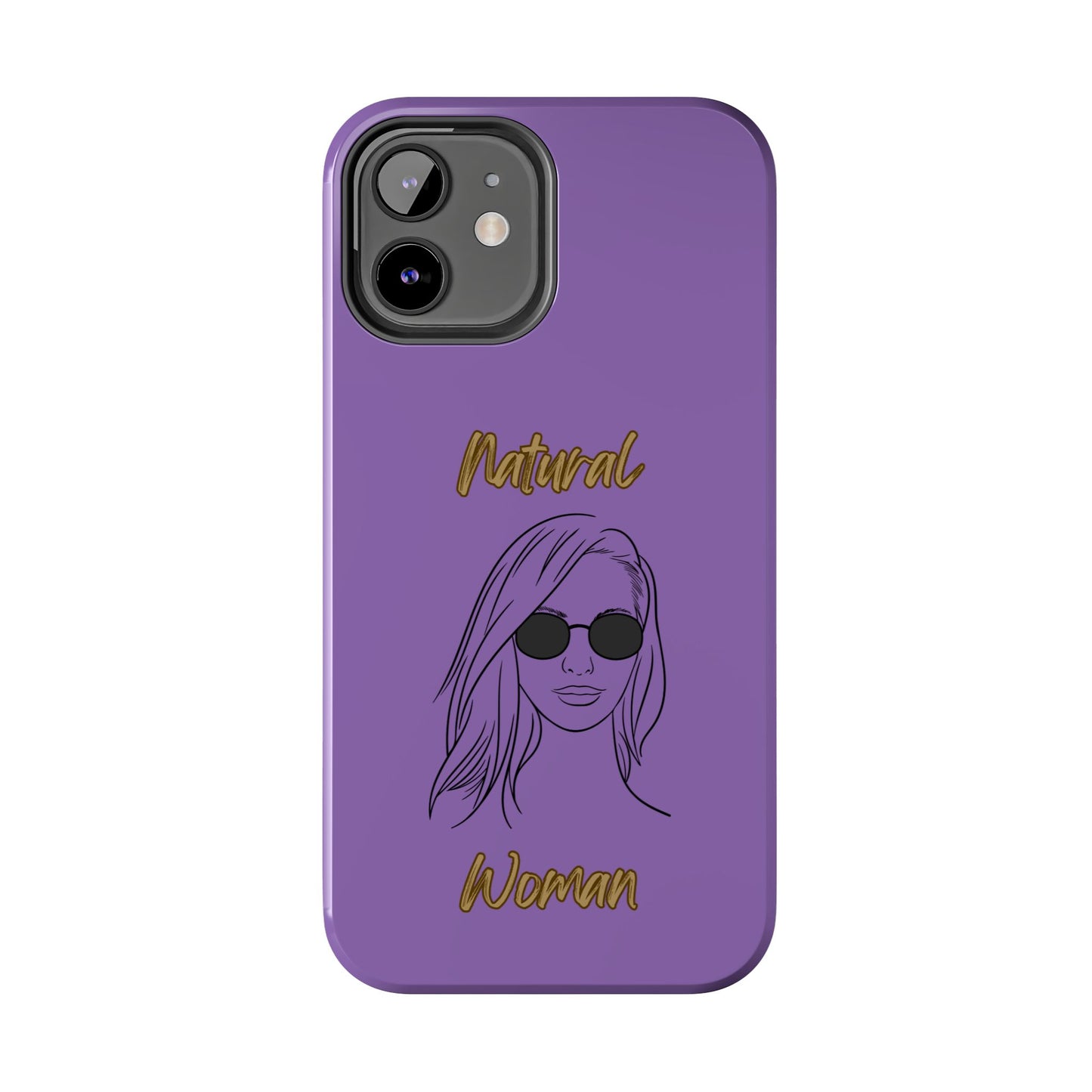 Natural Woman Shades (BL)Tough Phone Cases LIGHT PURPLE