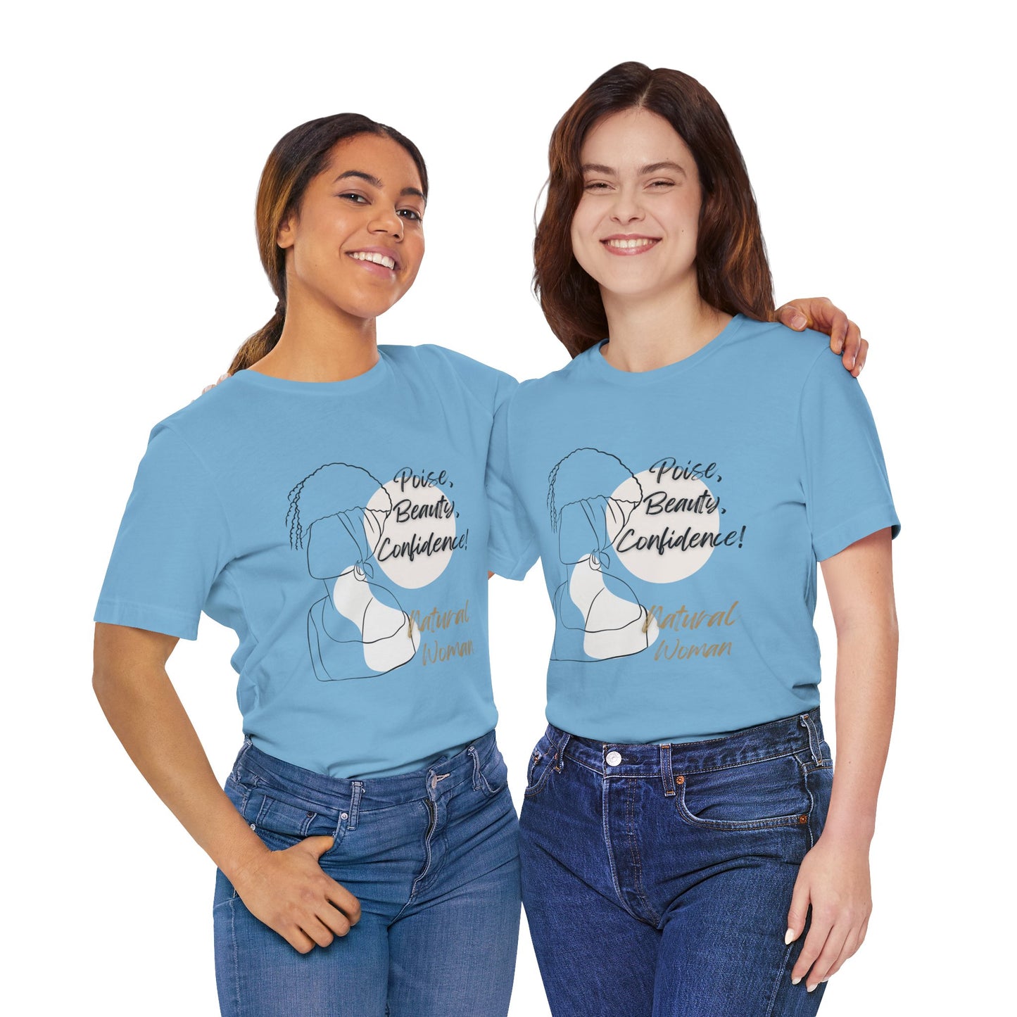Natural Woman Puff (BL) Short Sleeve T-Shirt