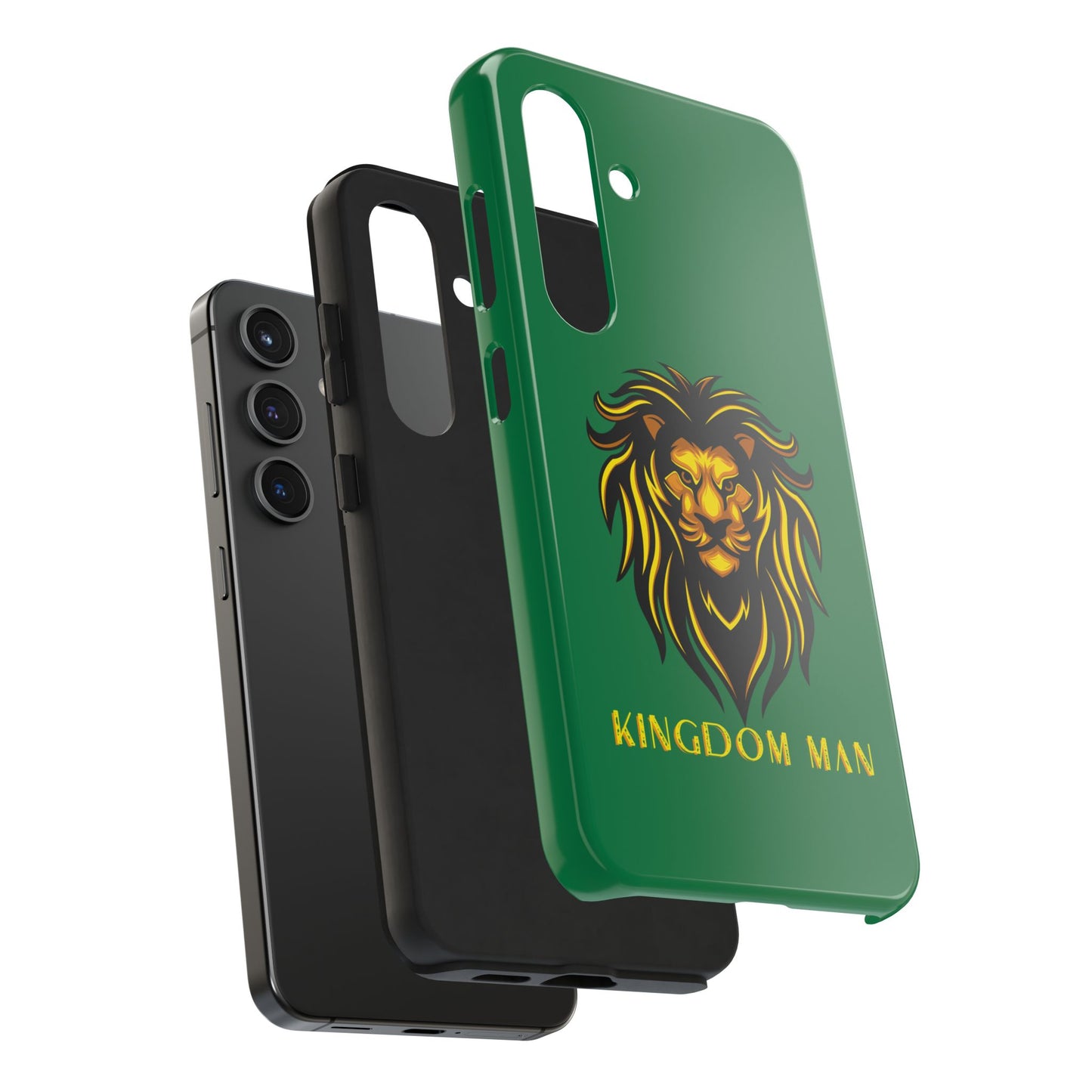 Kingdom Man (Gold Label) Tough Phone Case DARK GREEN