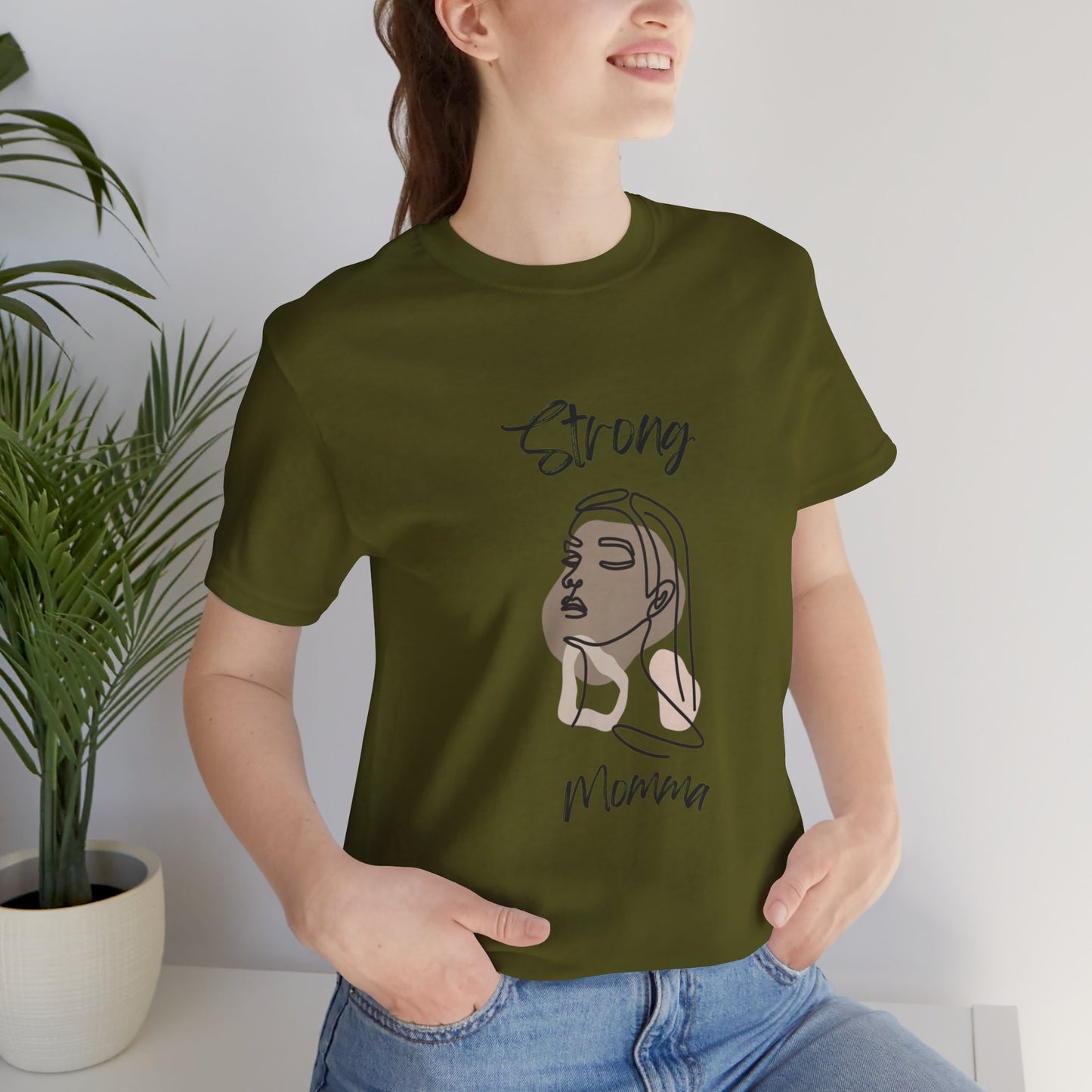 Strong Momma (BL) Short Sleeve T-Shirt EXPRESS DELIVERY ON SELECT COLORS