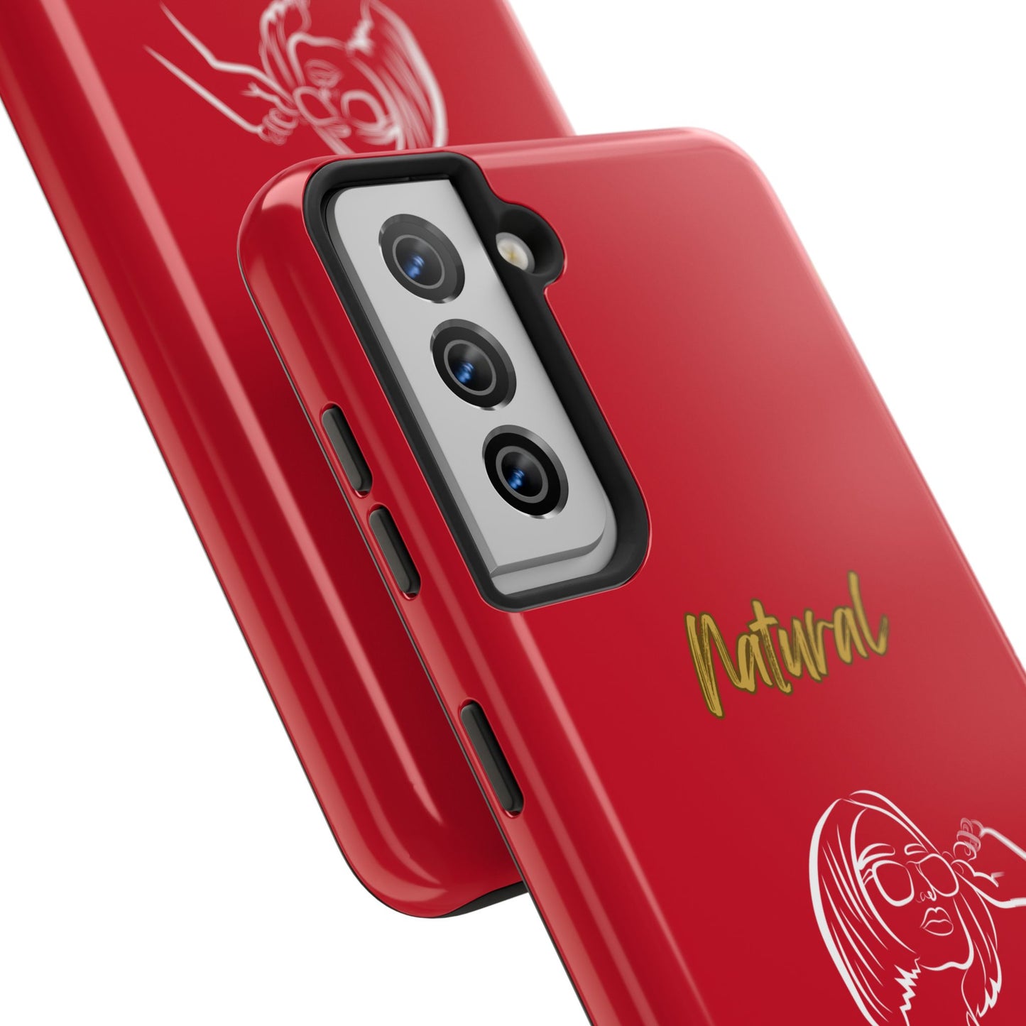 Natural Woman Bright Future (WL)Tough Phone Cases DARK RED
