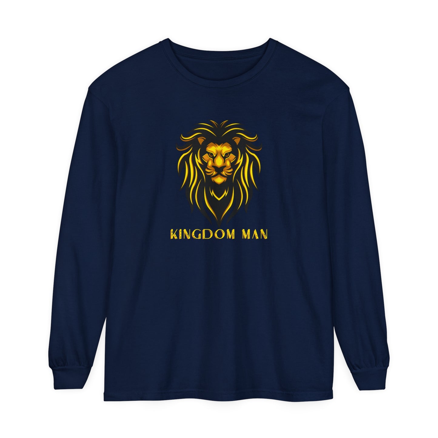 Kingdom Man (Gold) Long Sleeve T-Shirt