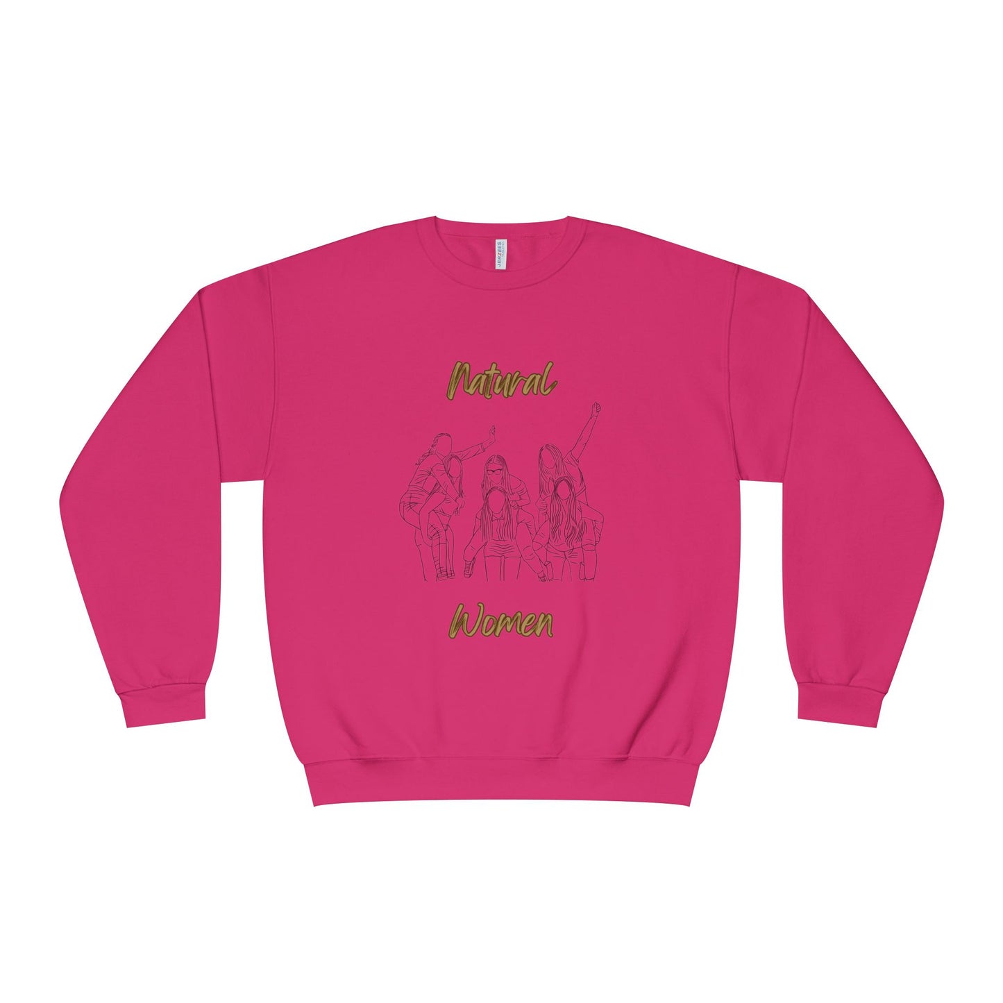 Natural Women Piggy Back (BL) Crewneck Sweatshirt