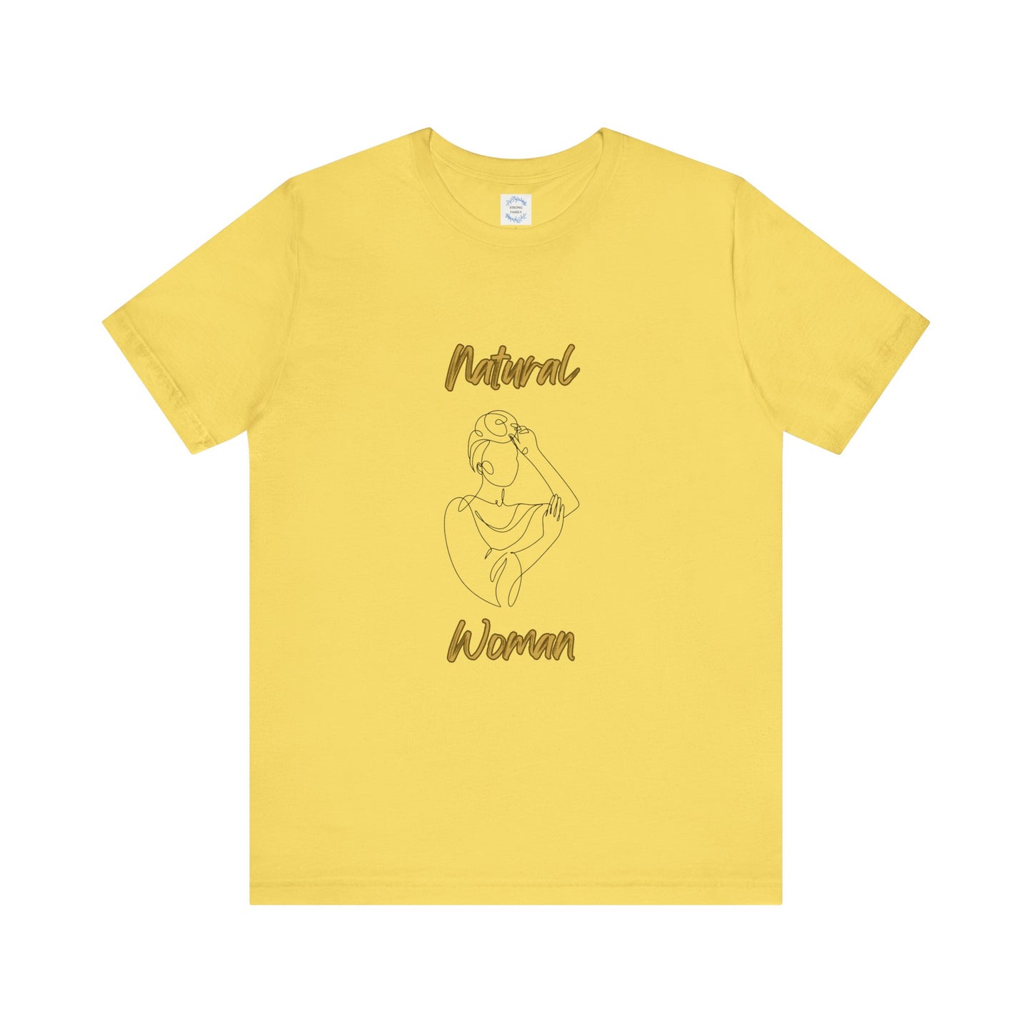 Natural Woman Style (BL) Short Sleeve T-Shirt