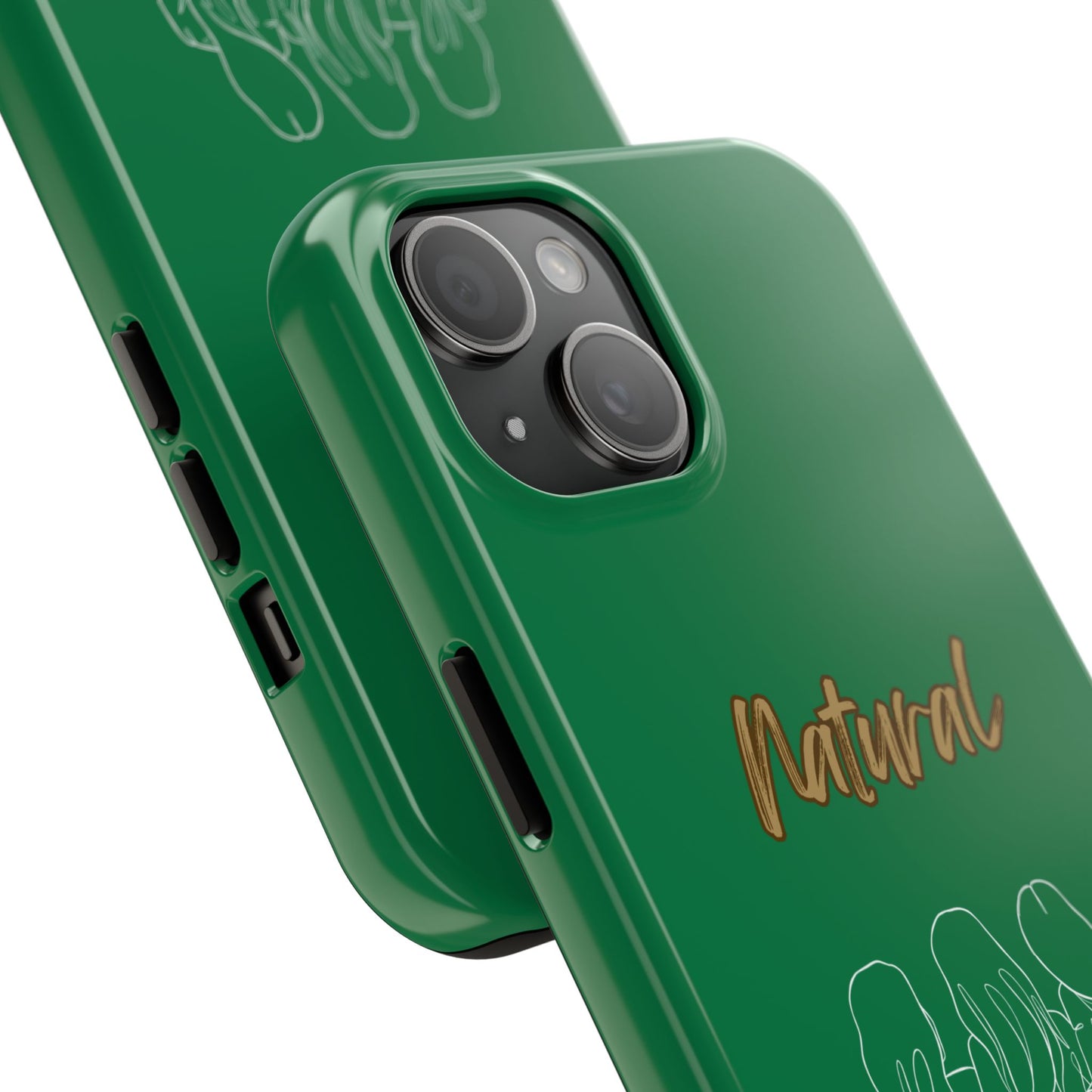Natural Woman Loving Friends (WL) Tough Phone Cases DARK GREEN