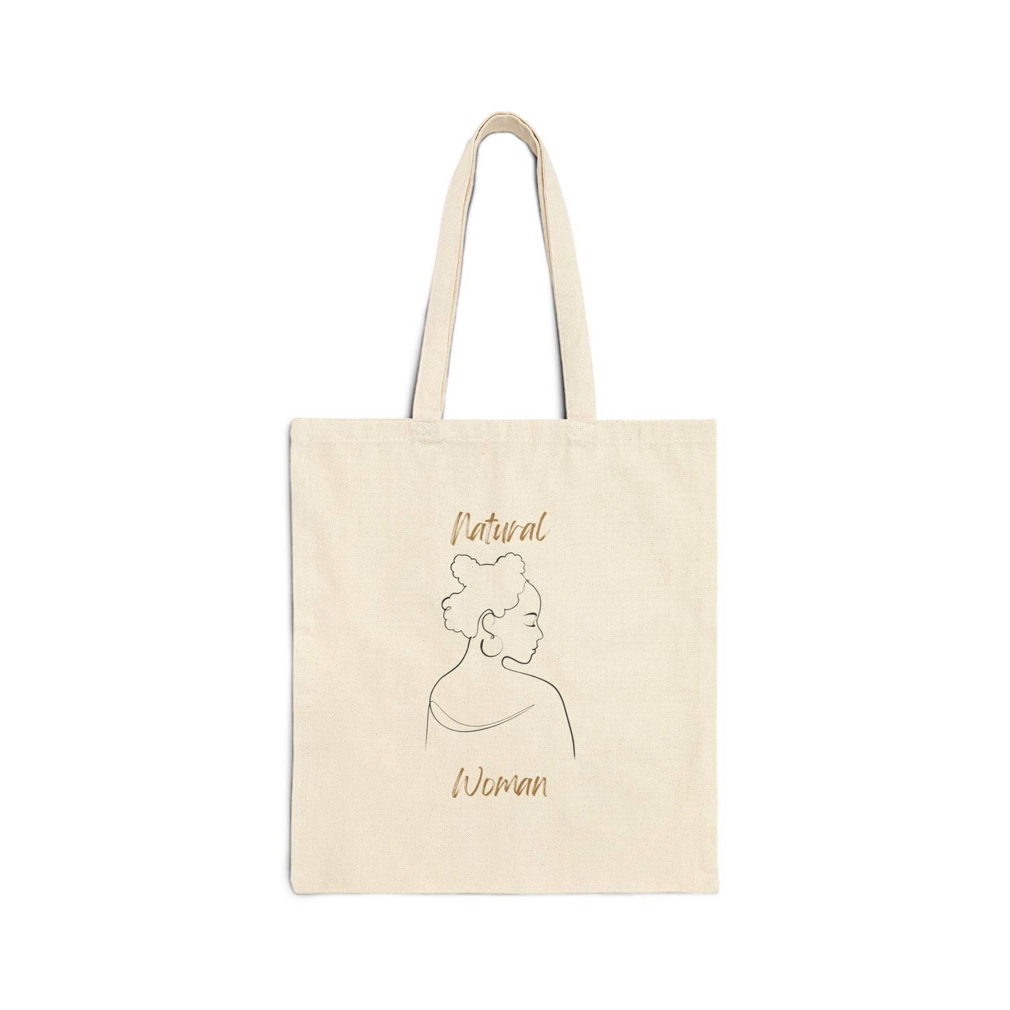Natural Woman Twist (BL) Canvas Tote Bag