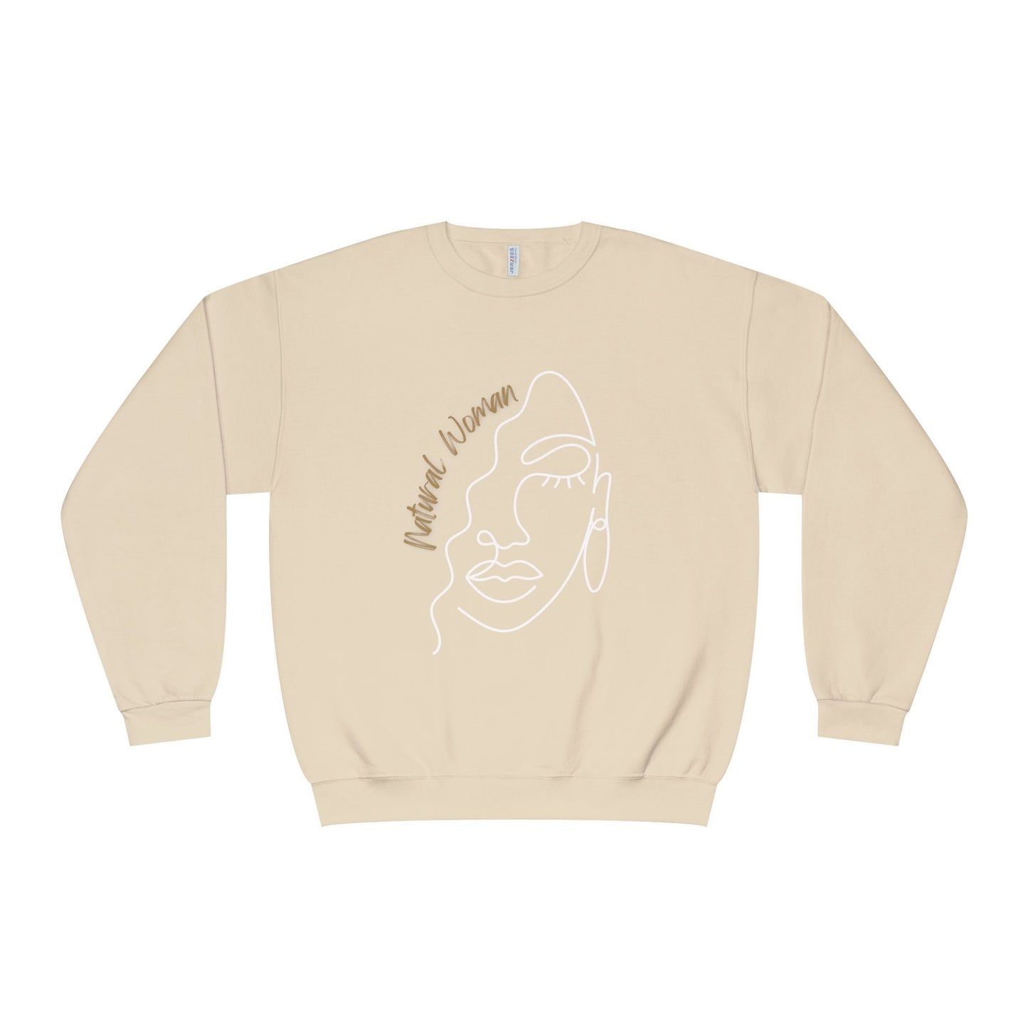 Natural Woman Half Face (WL) Crewneck Sweatshirt