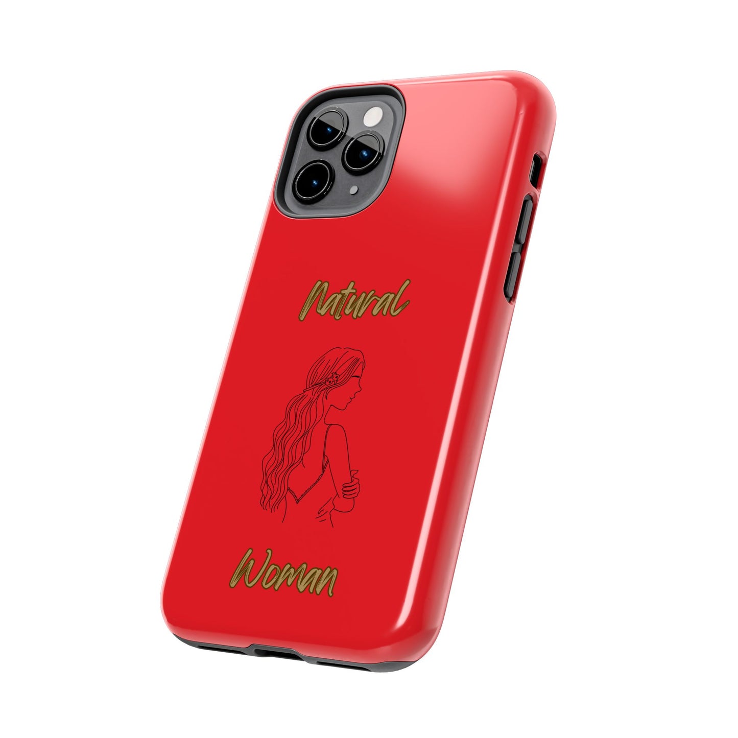 Natural Woman Young Woman (BL)Tough Phone Cases RED