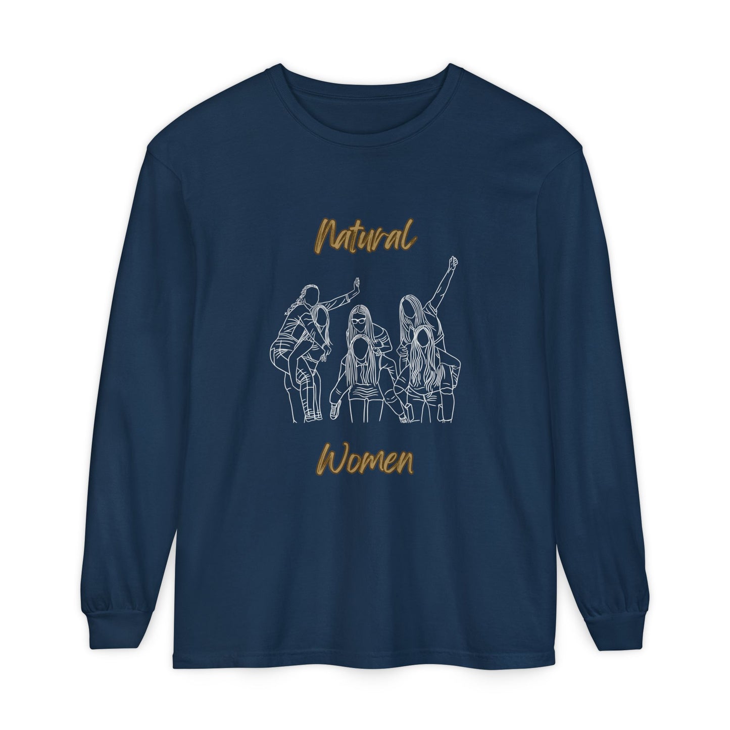Natural Women Piggy Back (WL) Long Sleeve T-Shirt