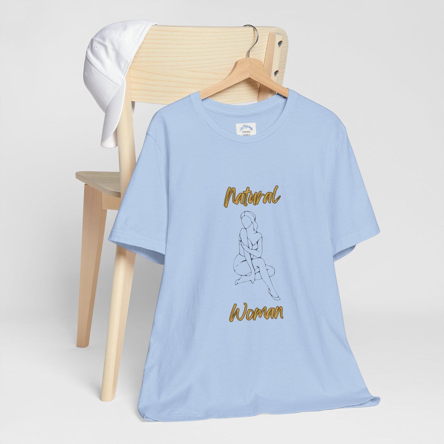 Natural Woman Shoulder Action (BL) Short Sleeve T-Shirt