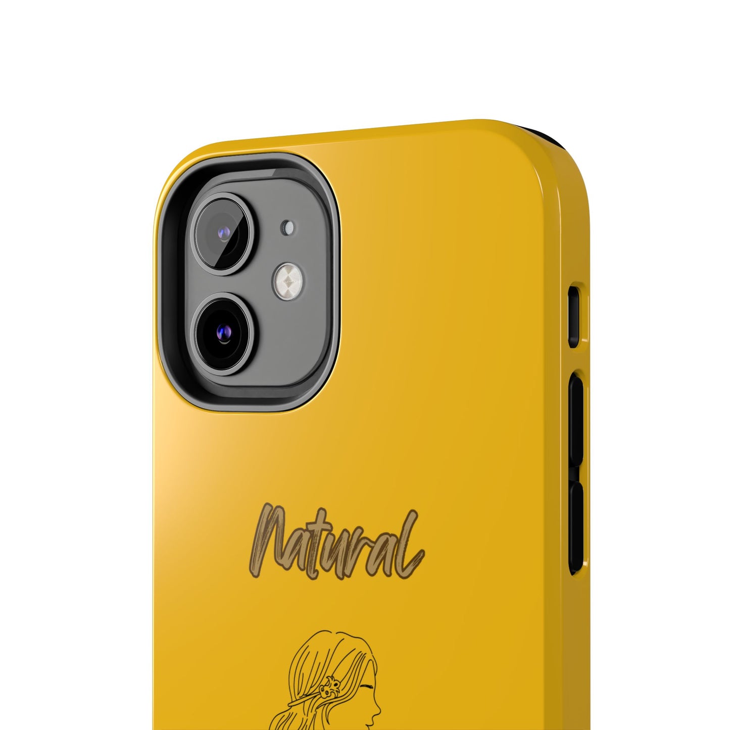 Natural Woman Young Woman (BL)Tough Phone Cases YELLOW