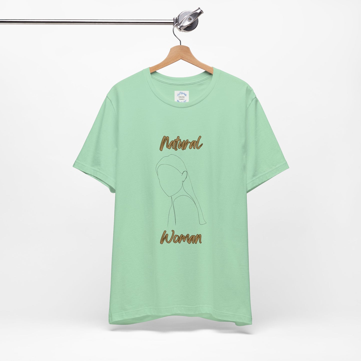 Natural Woman Tilted Look (BL) Short Sleeve T-Shirt