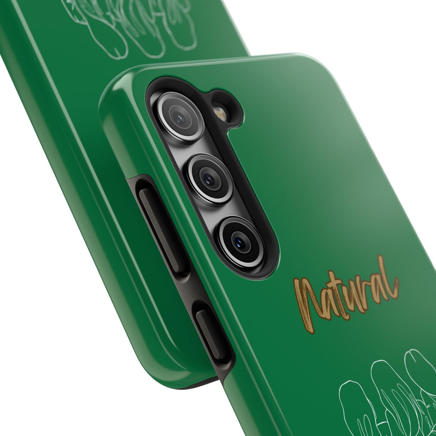 Natural Woman Loving Friends (WL) Tough Phone Cases DARK GREEN