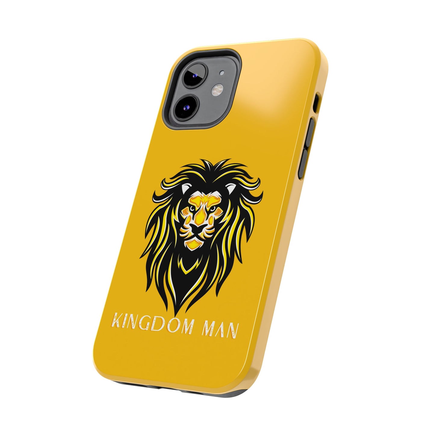 Kingdom Man (White-Gold Label) Tough Phone Case YELLOW