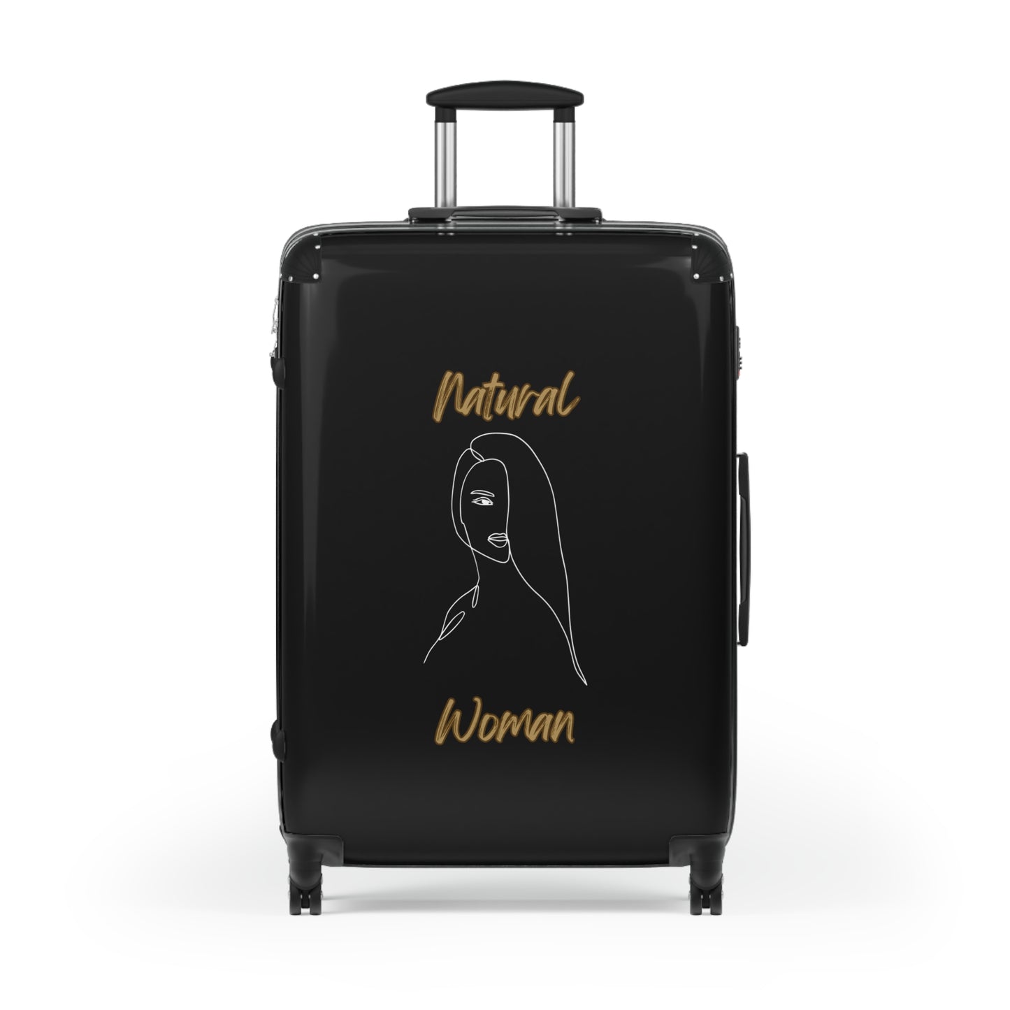 Natural Woman Covered Eye (WL) Suitcase BLACK