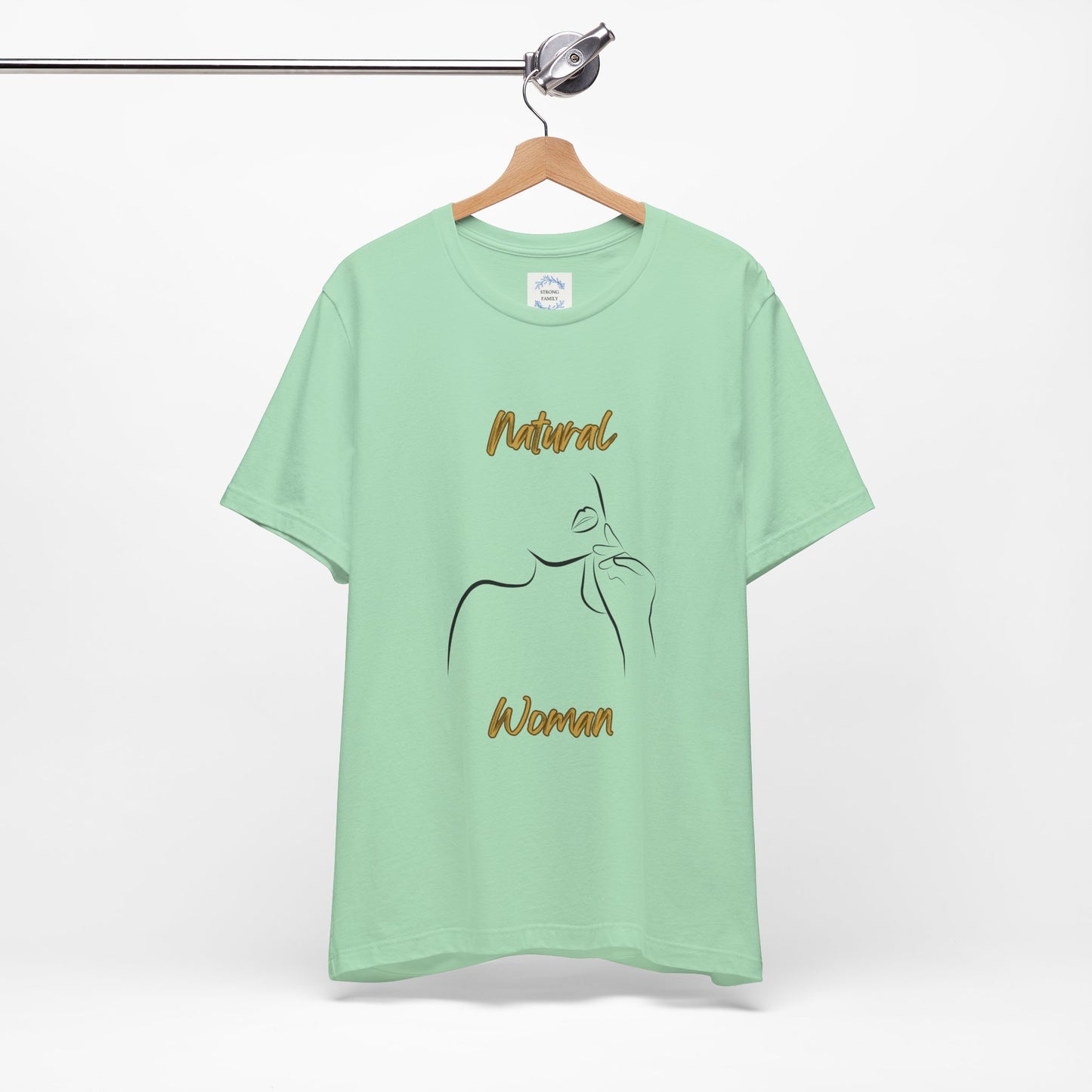 Natural Woman Chin Up (BL) Short Sleeve T-Shirt