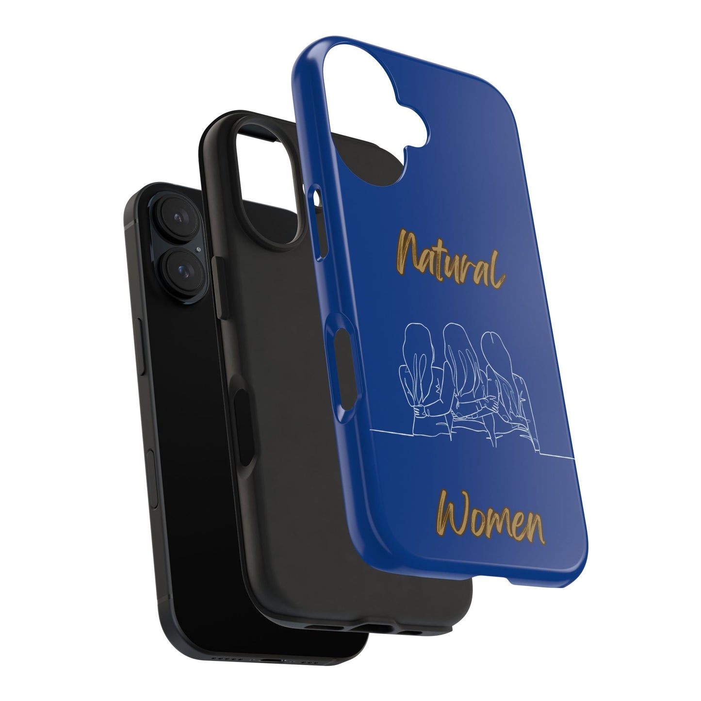 Natural Woman Loving Friends (WL) Tough Phone Cases DARK BLUE