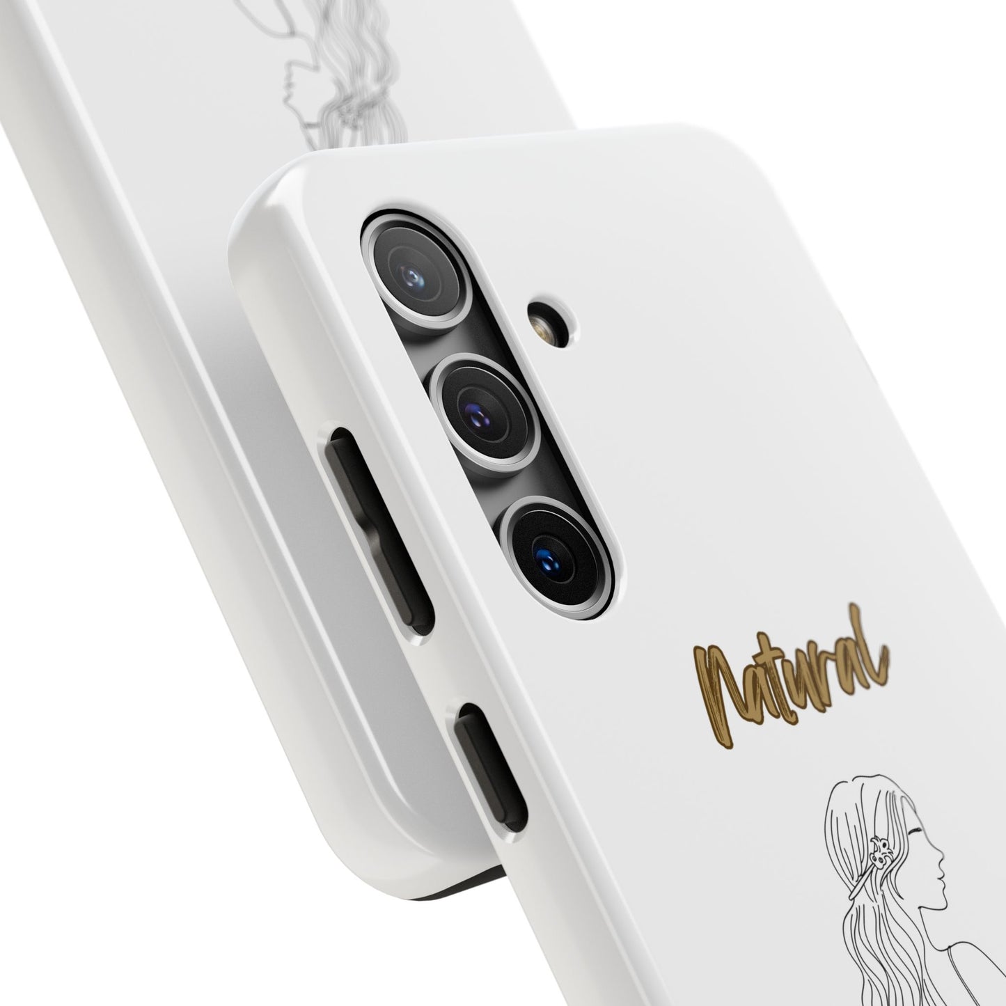Natural Woman Young Woman (BL)Tough Phone Cases WHITE
