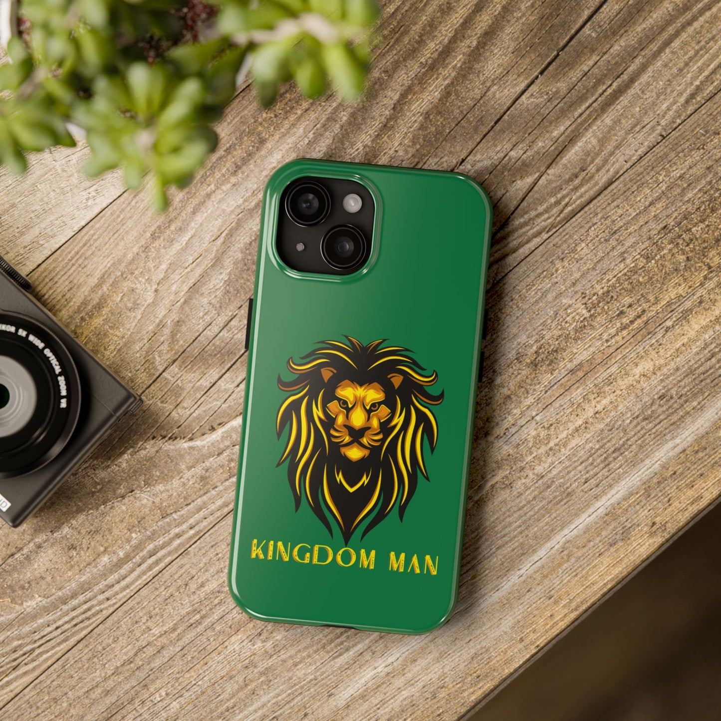 Kingdom Man (Gold Label) Tough Phone Case DARK GREEN