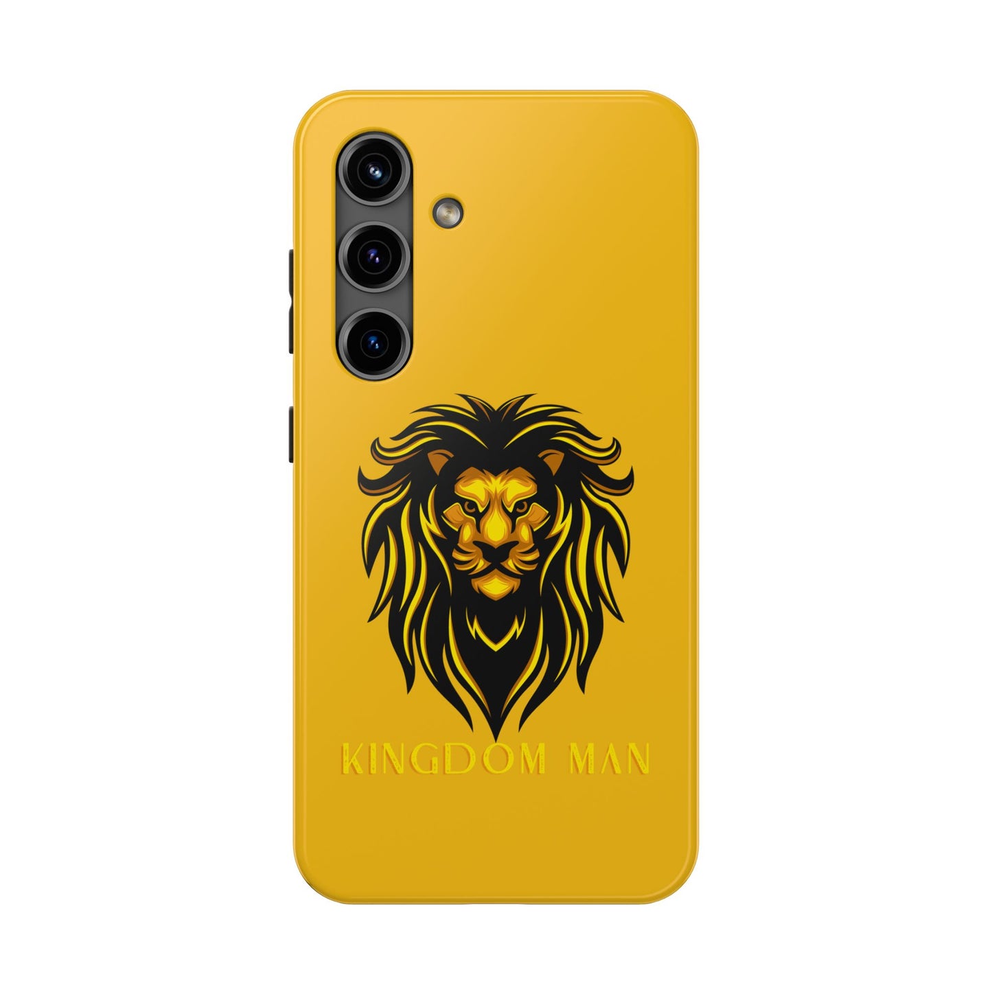 Kingdom Man (Gold Label) Tough Phone Case YELLOW